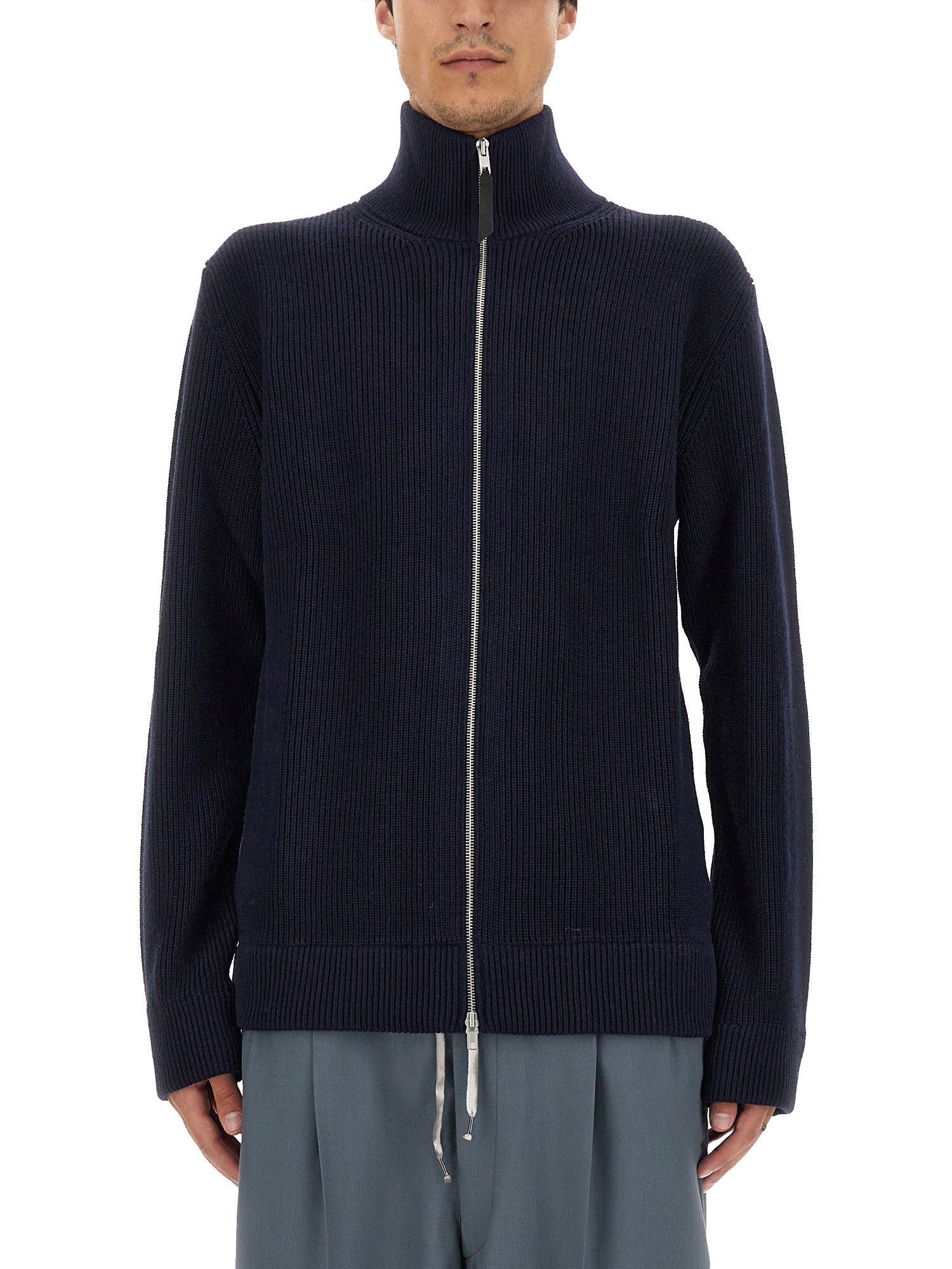 Maison Margiela maison margiela zippered cardigan