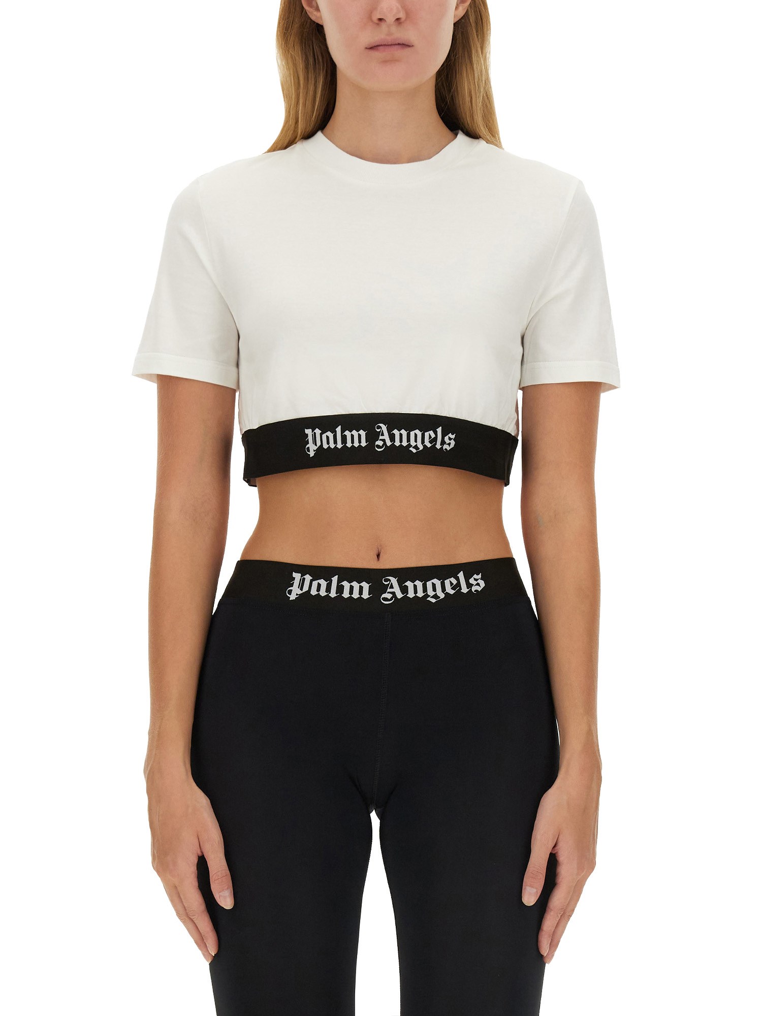 PALM ANGELS palm angels t-shirt with logo