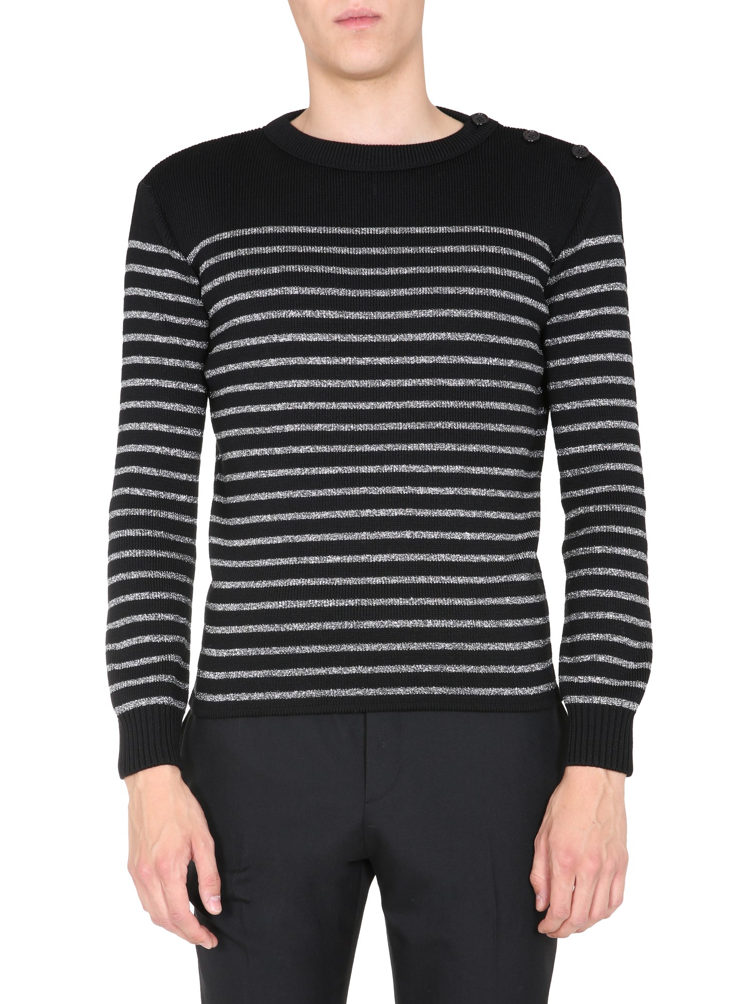 Saint Laurent saint laurent crew neck sweater