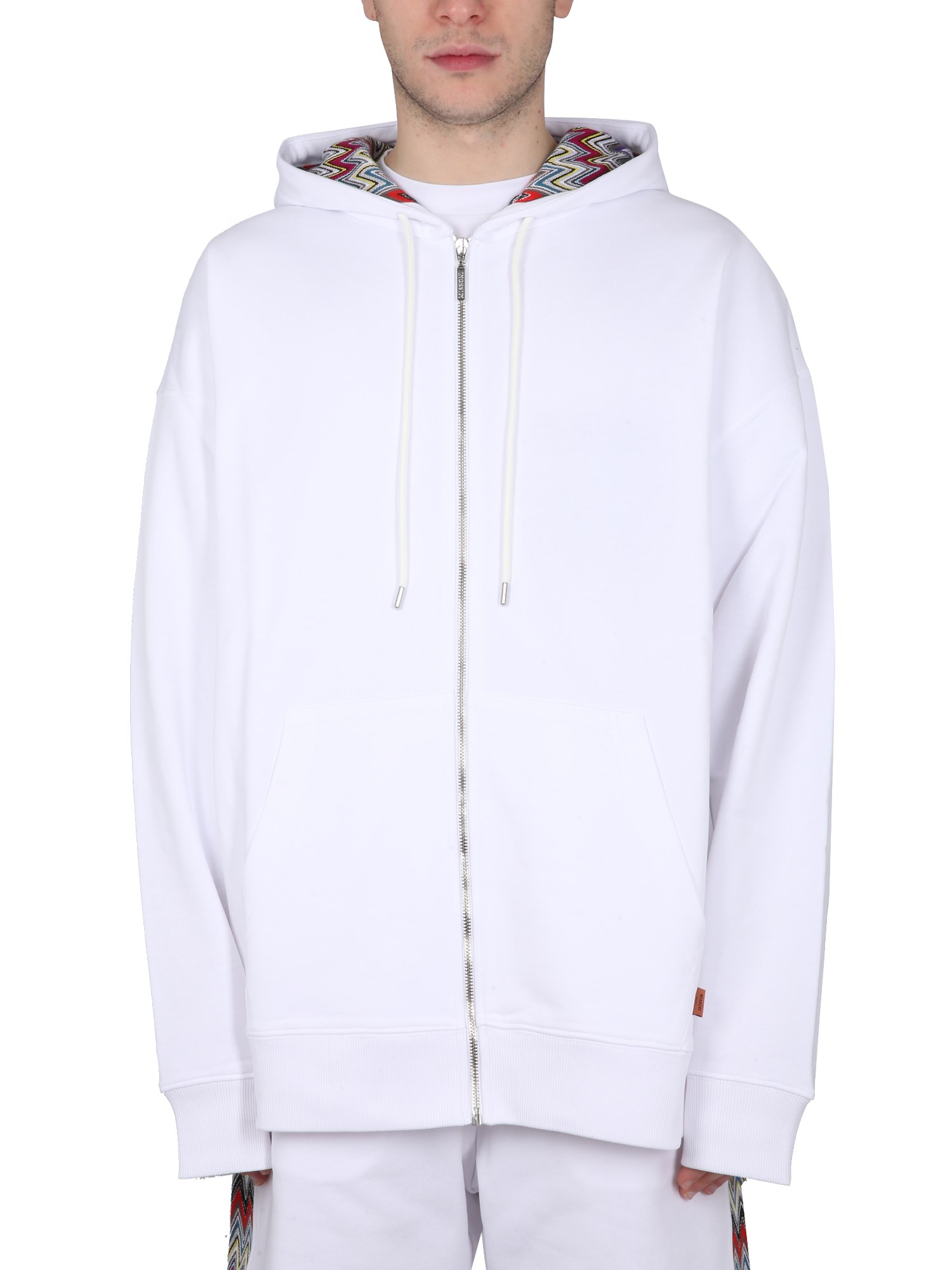 Missoni missoni zipper hoodie