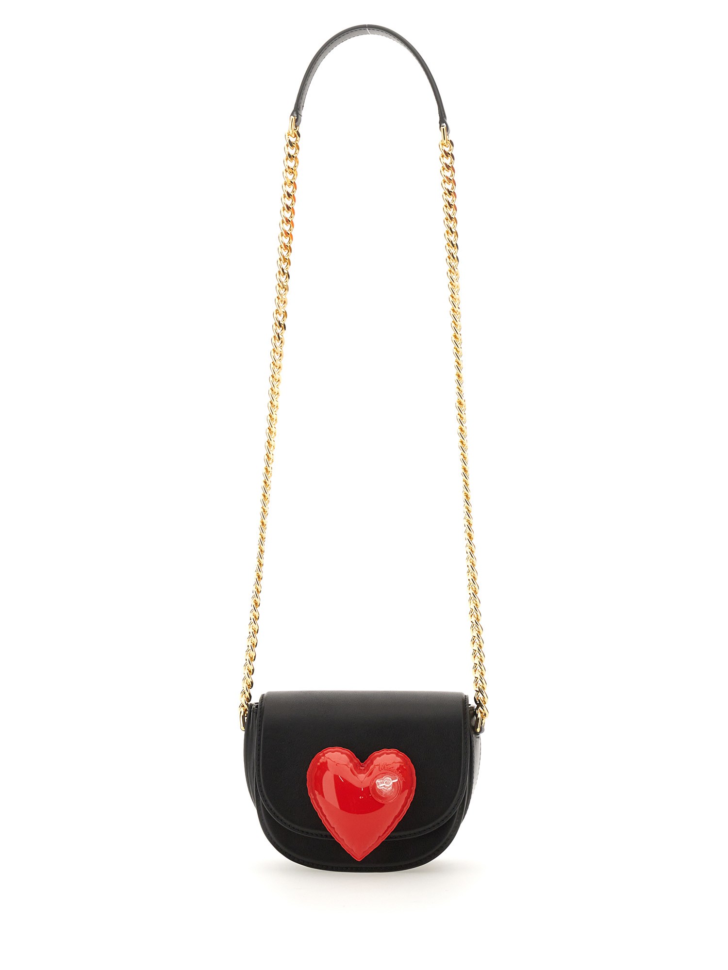 Moschino moschino inflatable heart shoulder bag