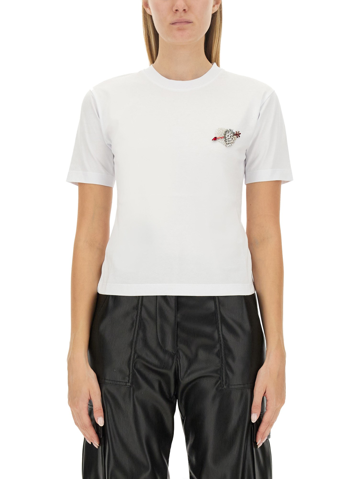 Msgm msgm t-shirt with logo