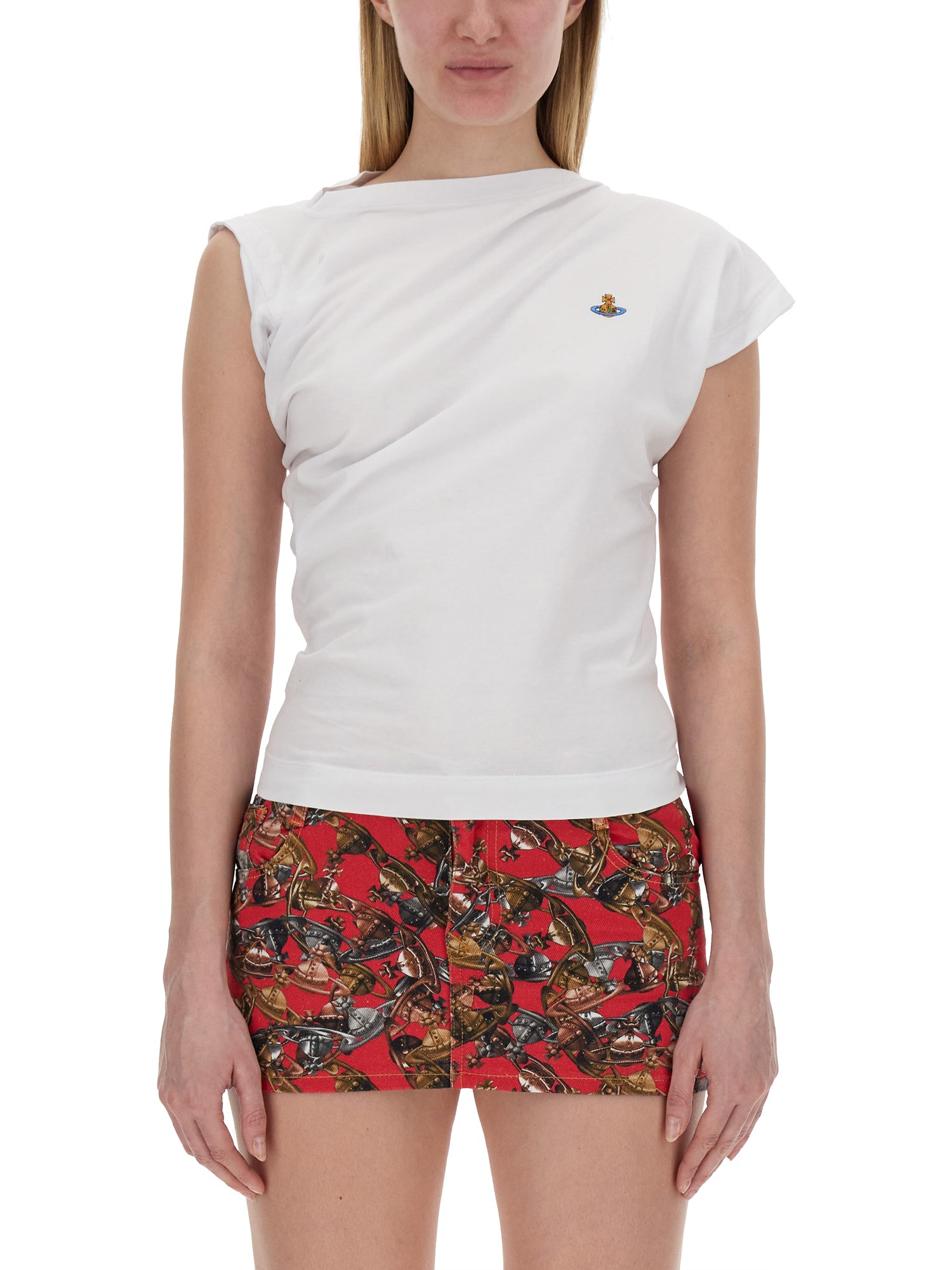 Vivienne Westwood vivienne westwood draped t-shirt