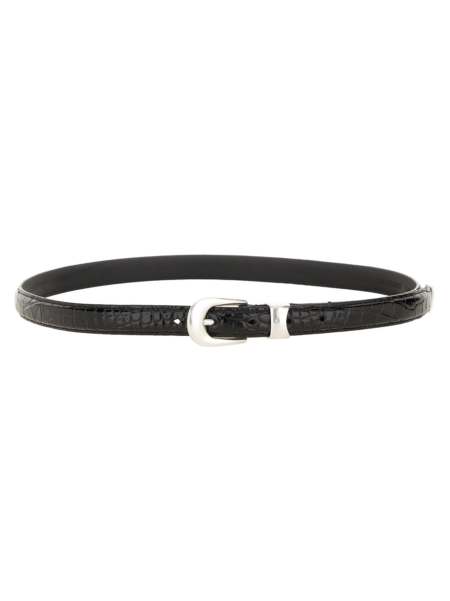 Our Legacy our legacy leather belt