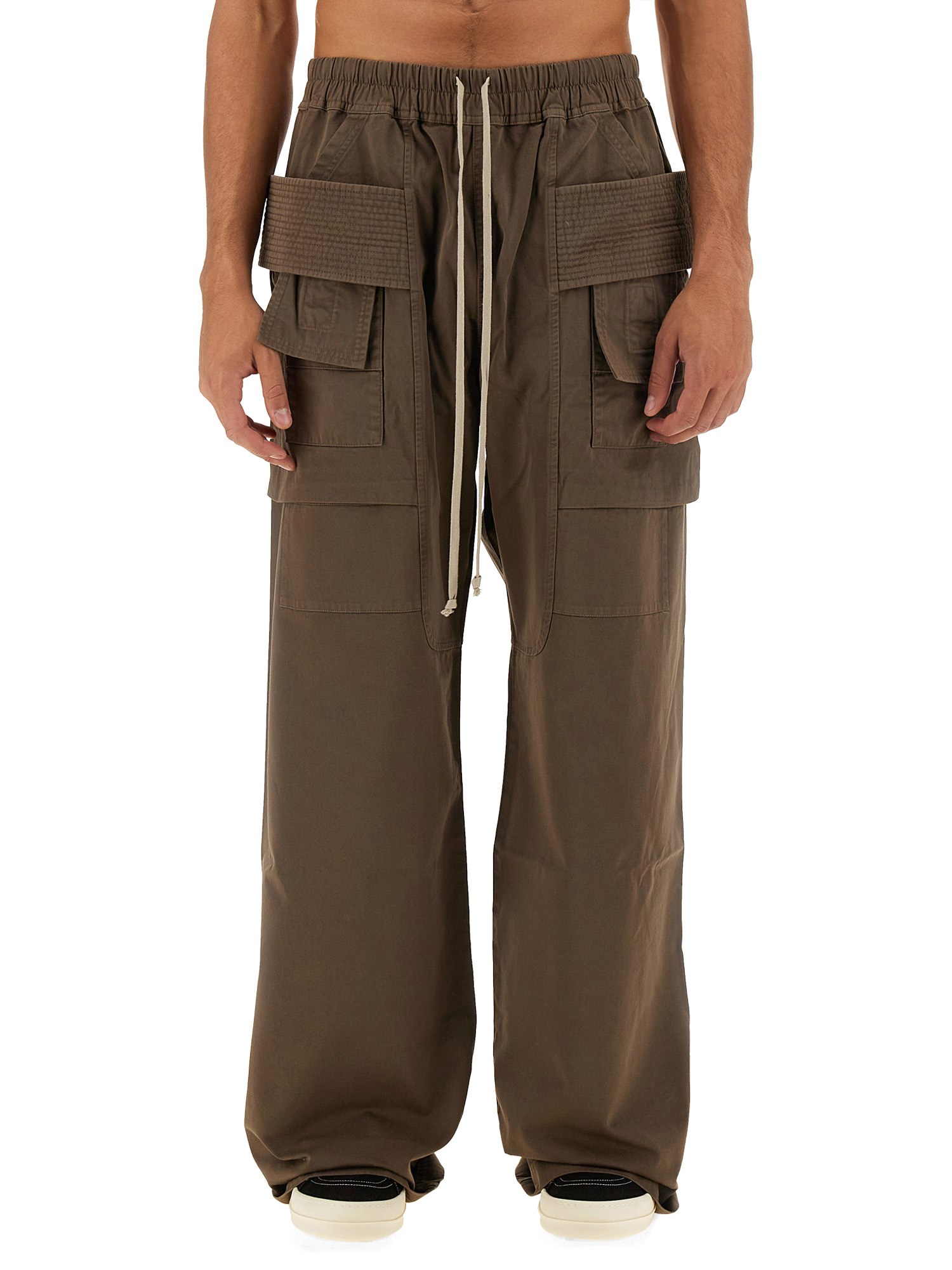 Rick Owens Drkshdw rick owens drkshdw cargo pants cretch wide