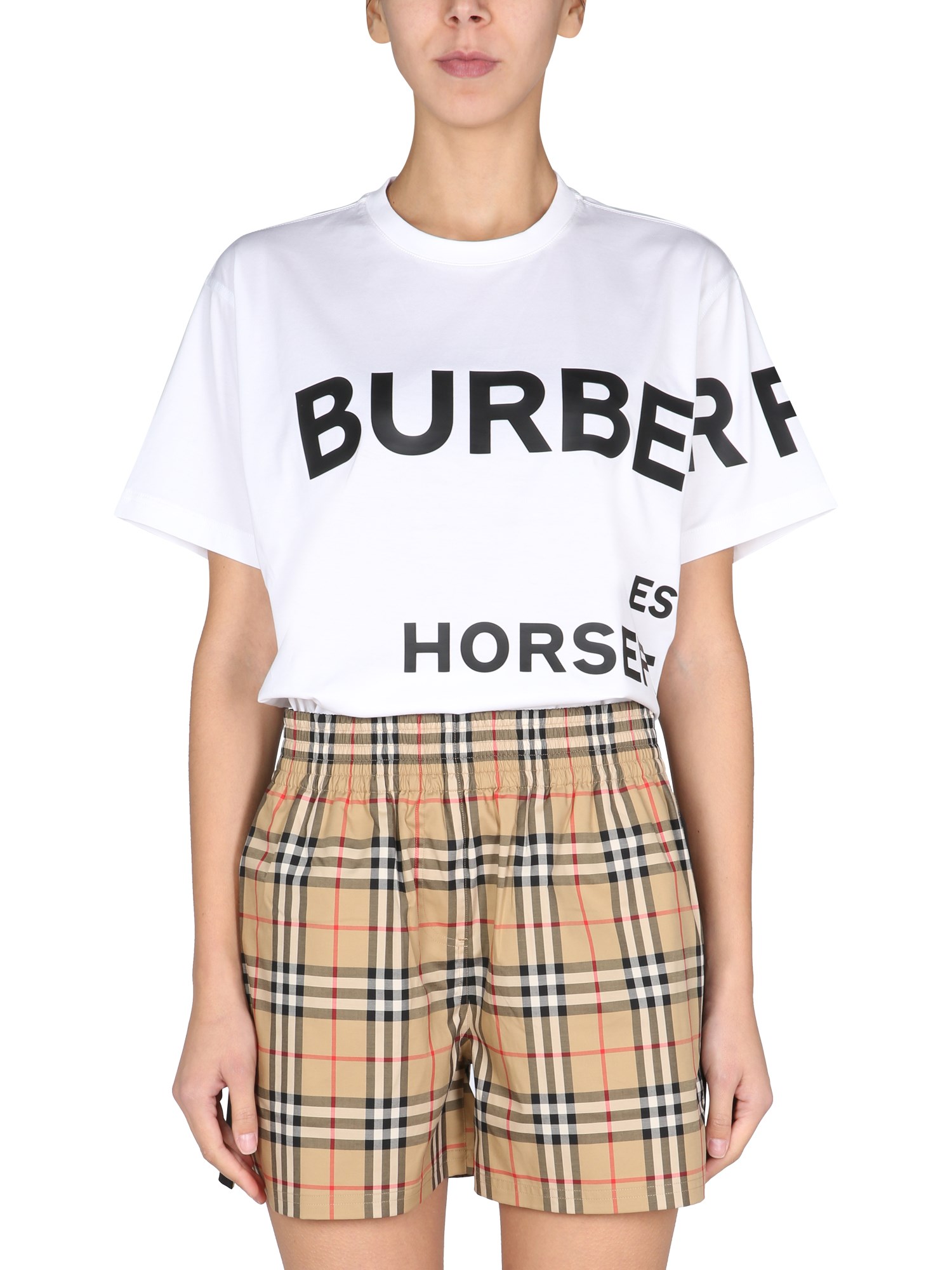 Burberry burberry oversize fit t-shirt