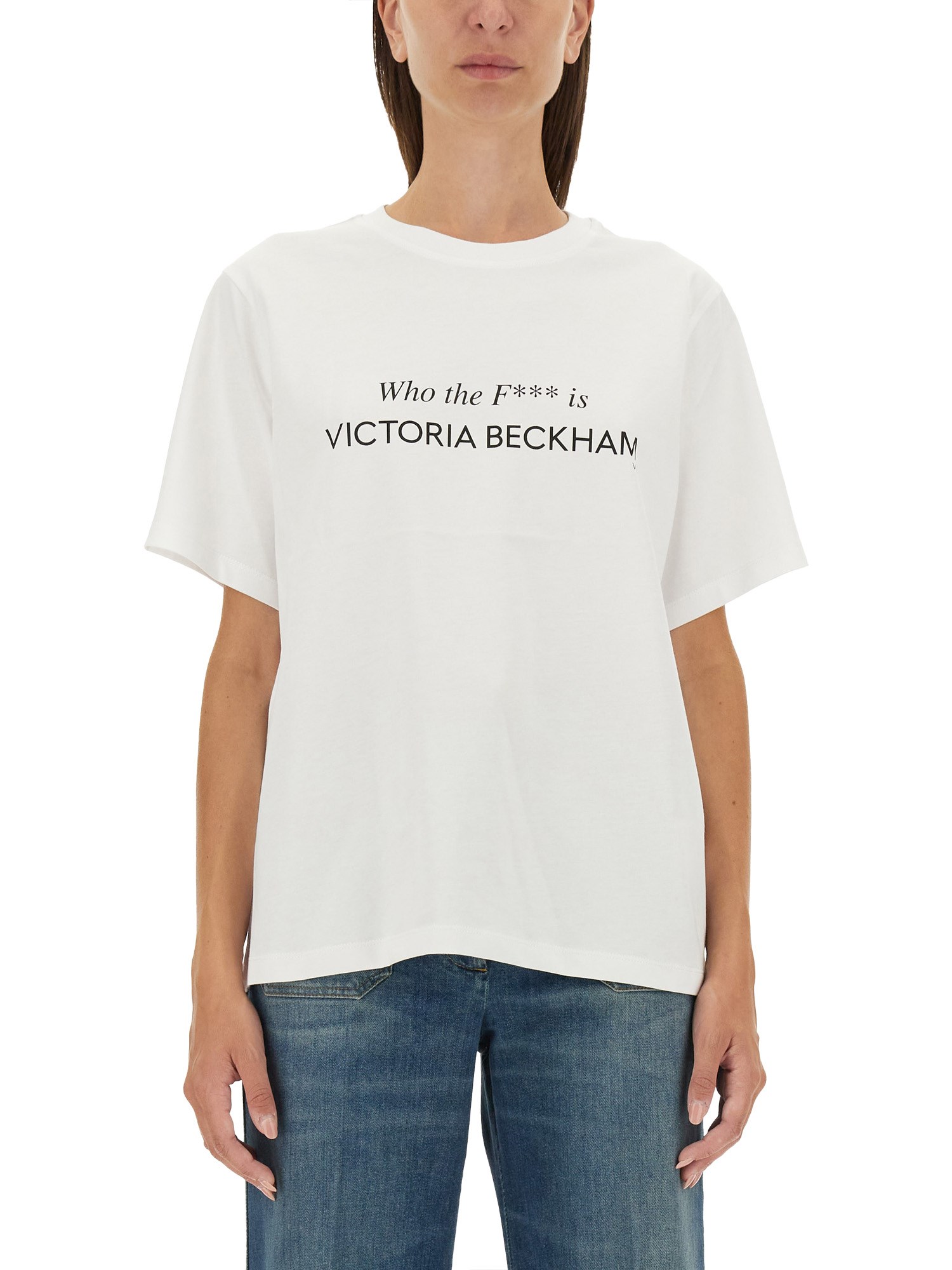 Victoria Beckham victoria beckham t-shirt with print