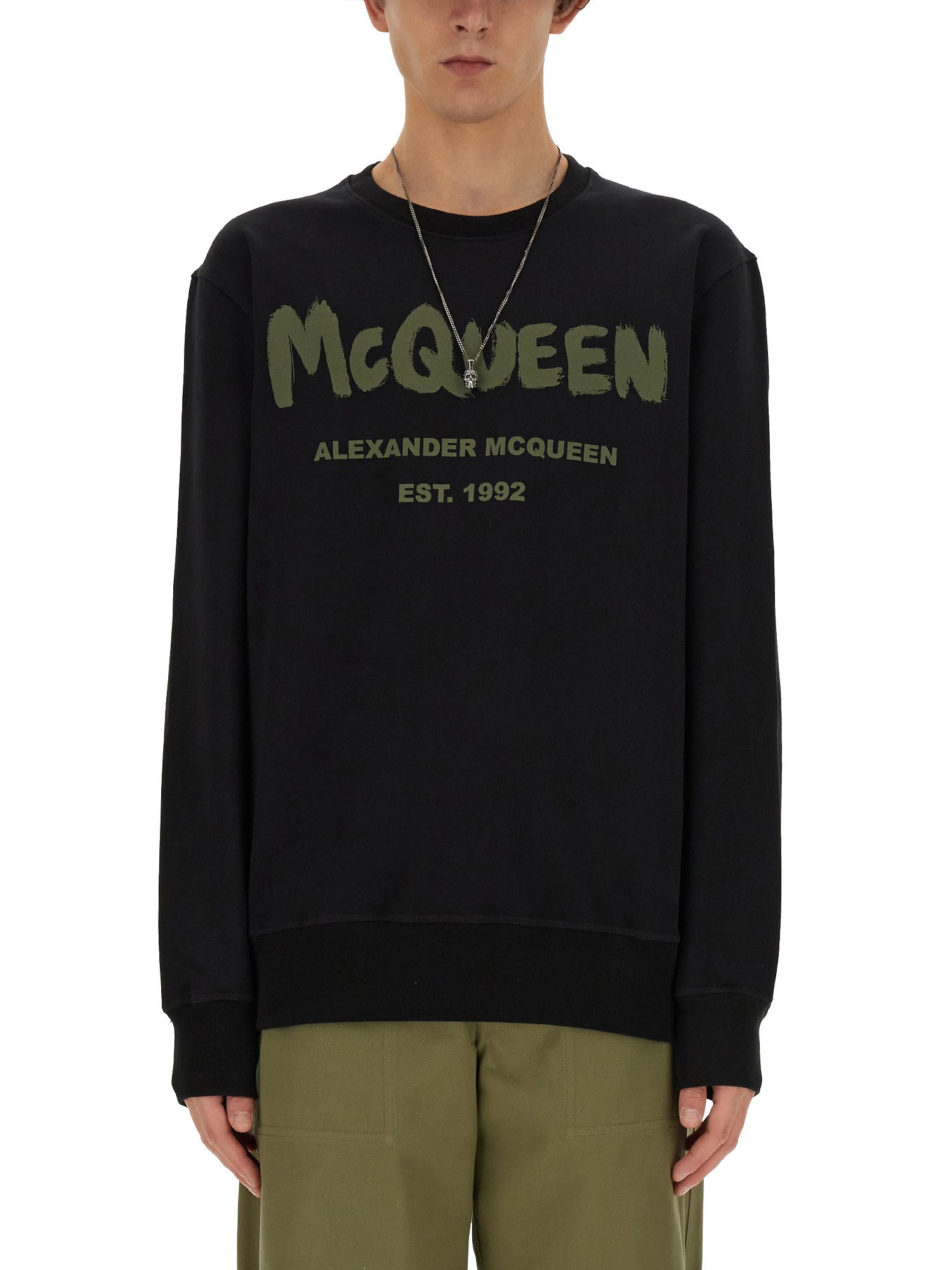 Alexander McQueen alexander mcqueen sweatshirt with logo