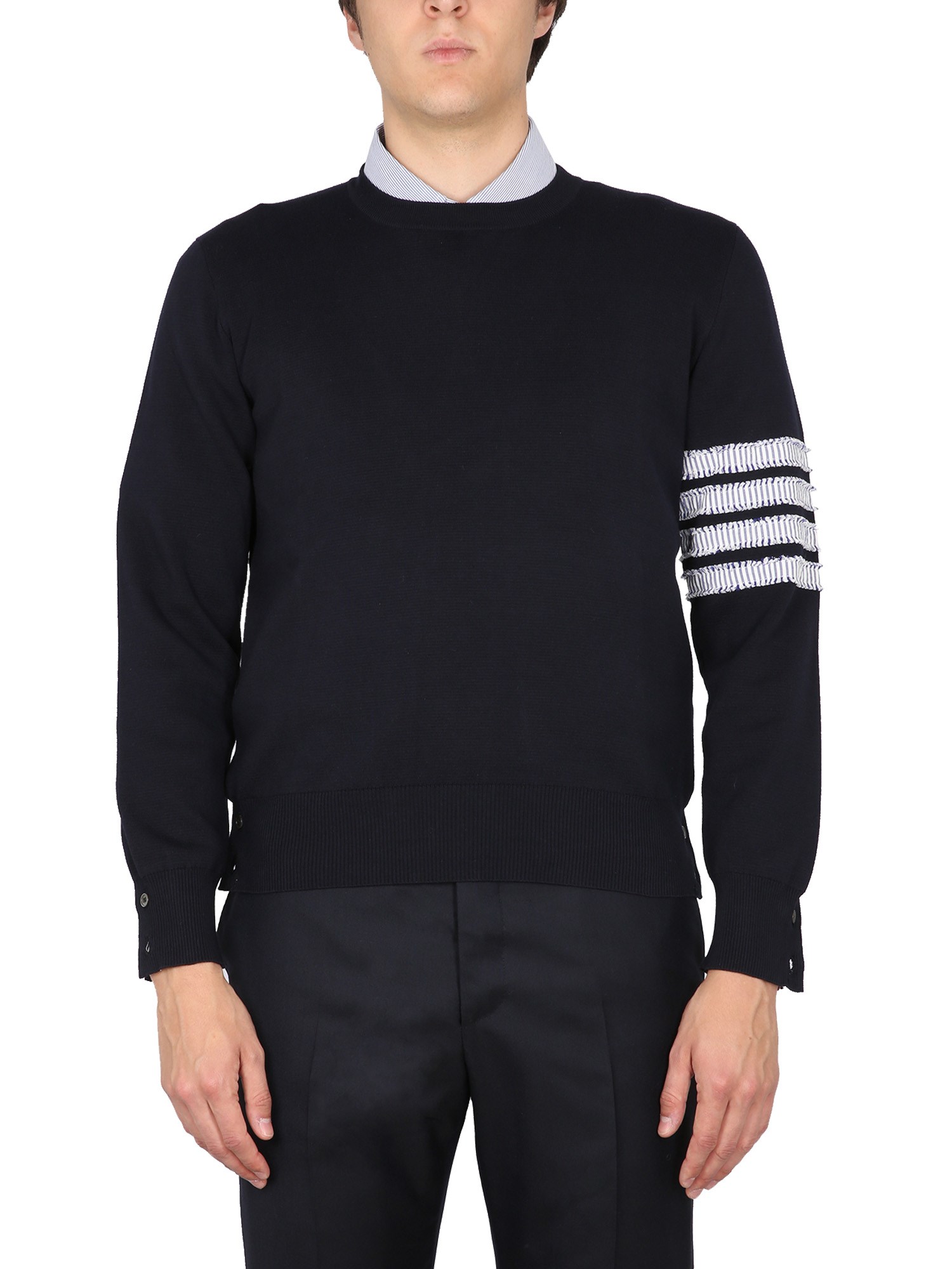 Thom Browne thom browne 4bar stripe jersey