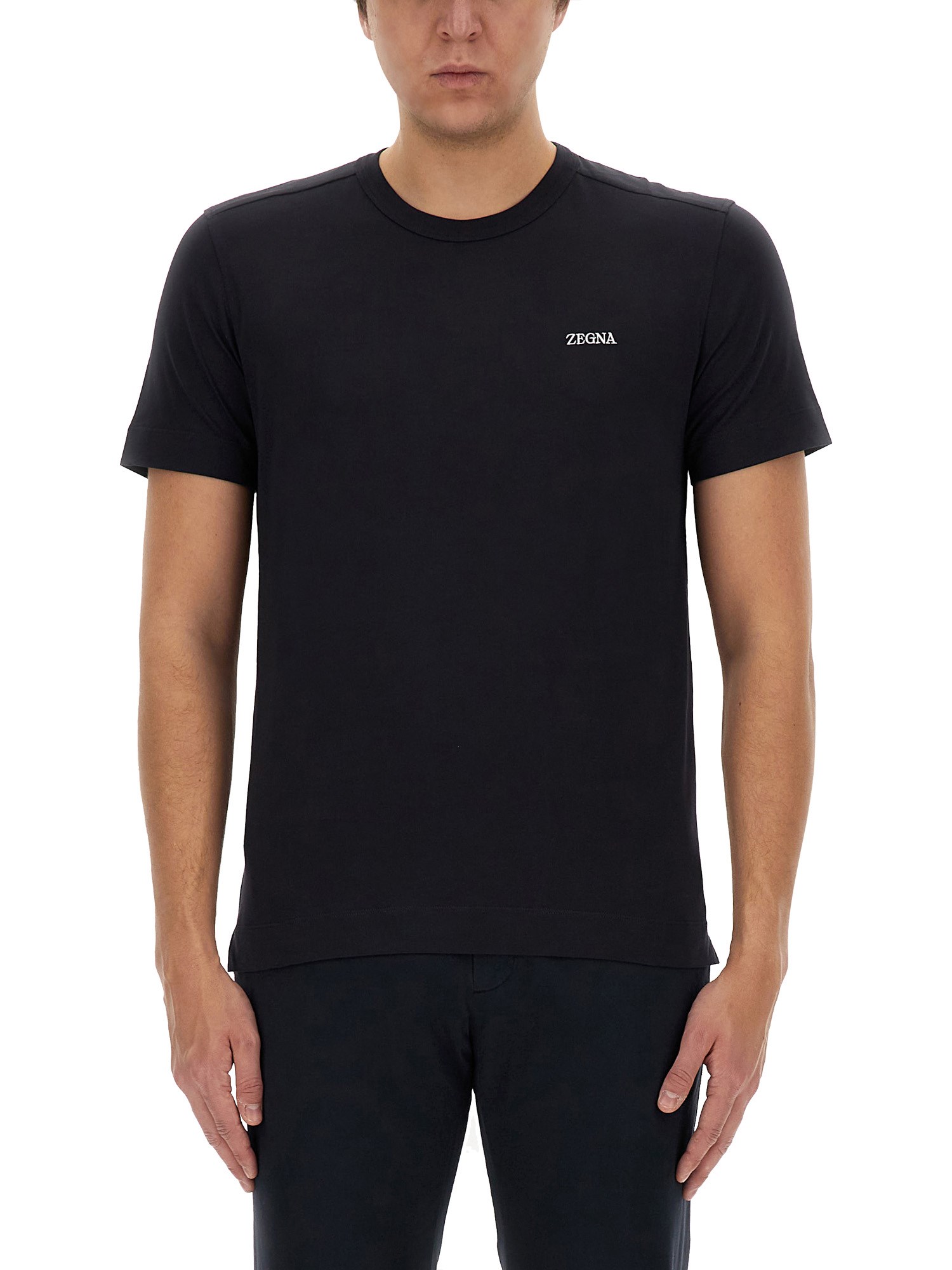 zegna zegna t-shirt with logo