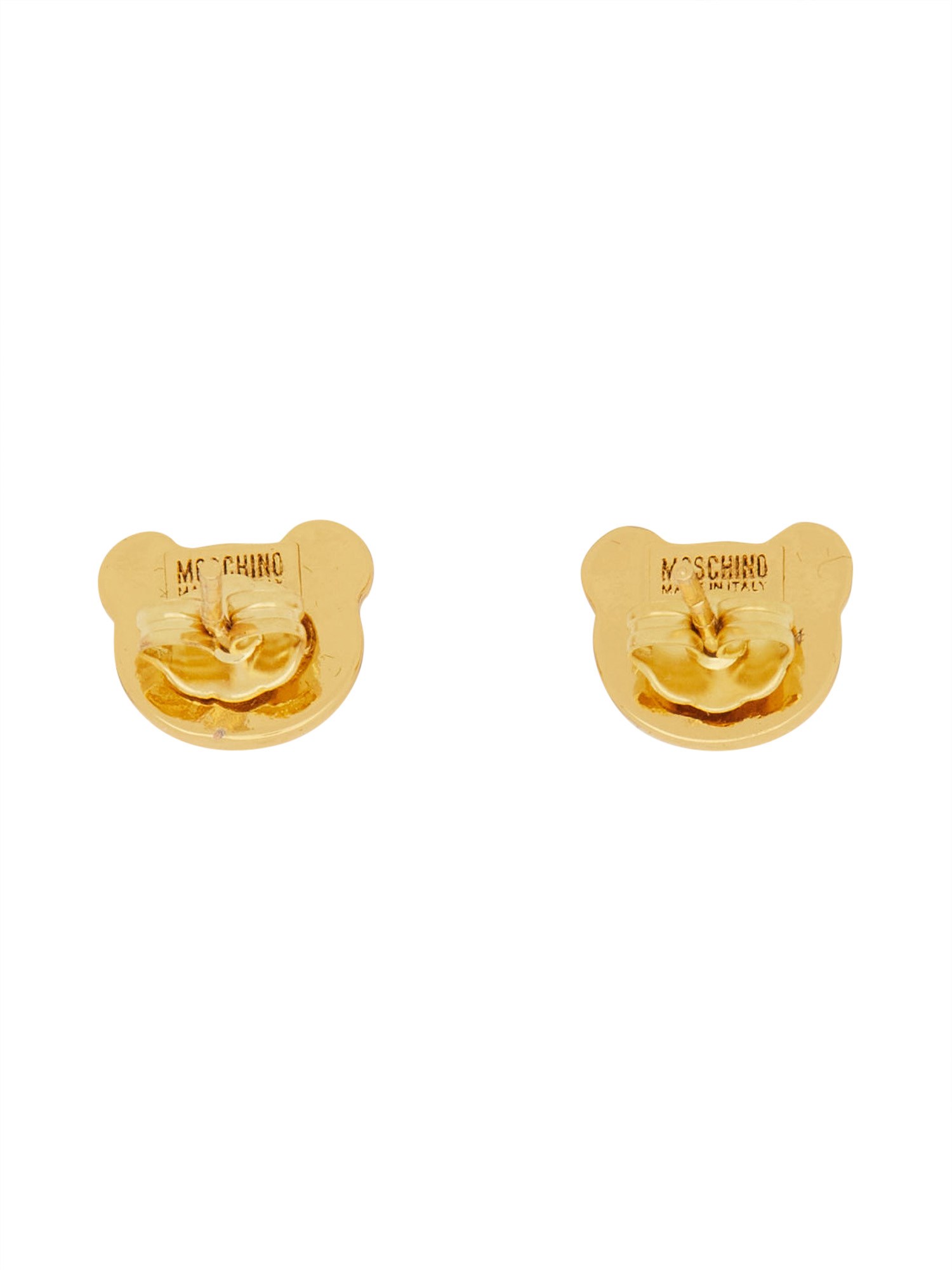 Moschino moschino small teddy bear earrings