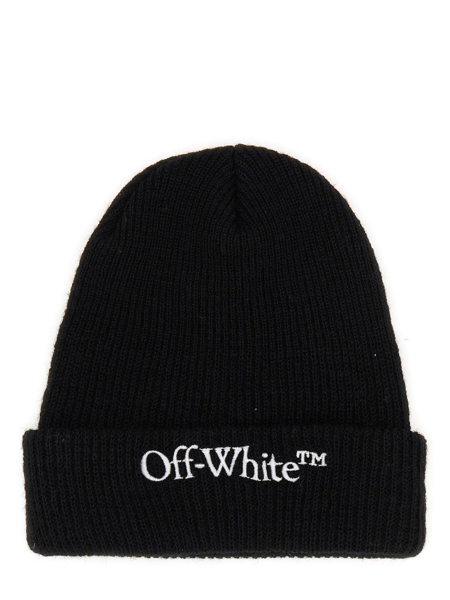 OFF-WHITE off-white beanie hat with logo