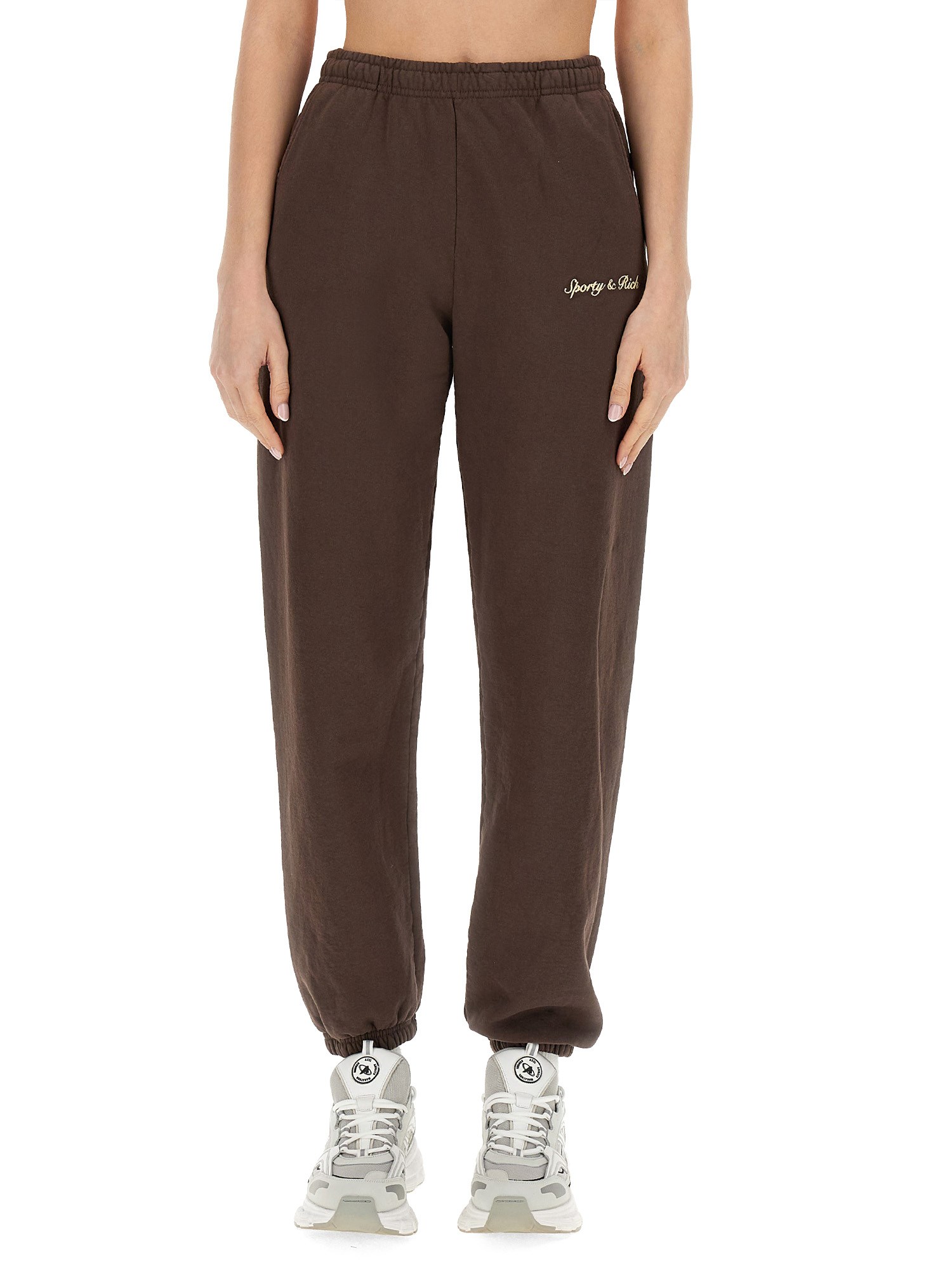 Sporty & Rich sporty & rich jogging pants with logo