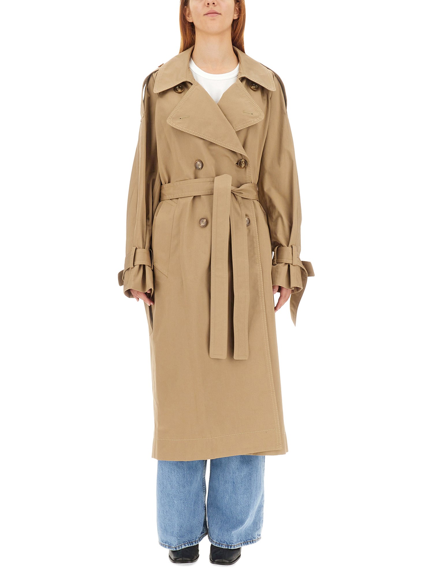 Acne Studios acne studios double-breasted trench coat