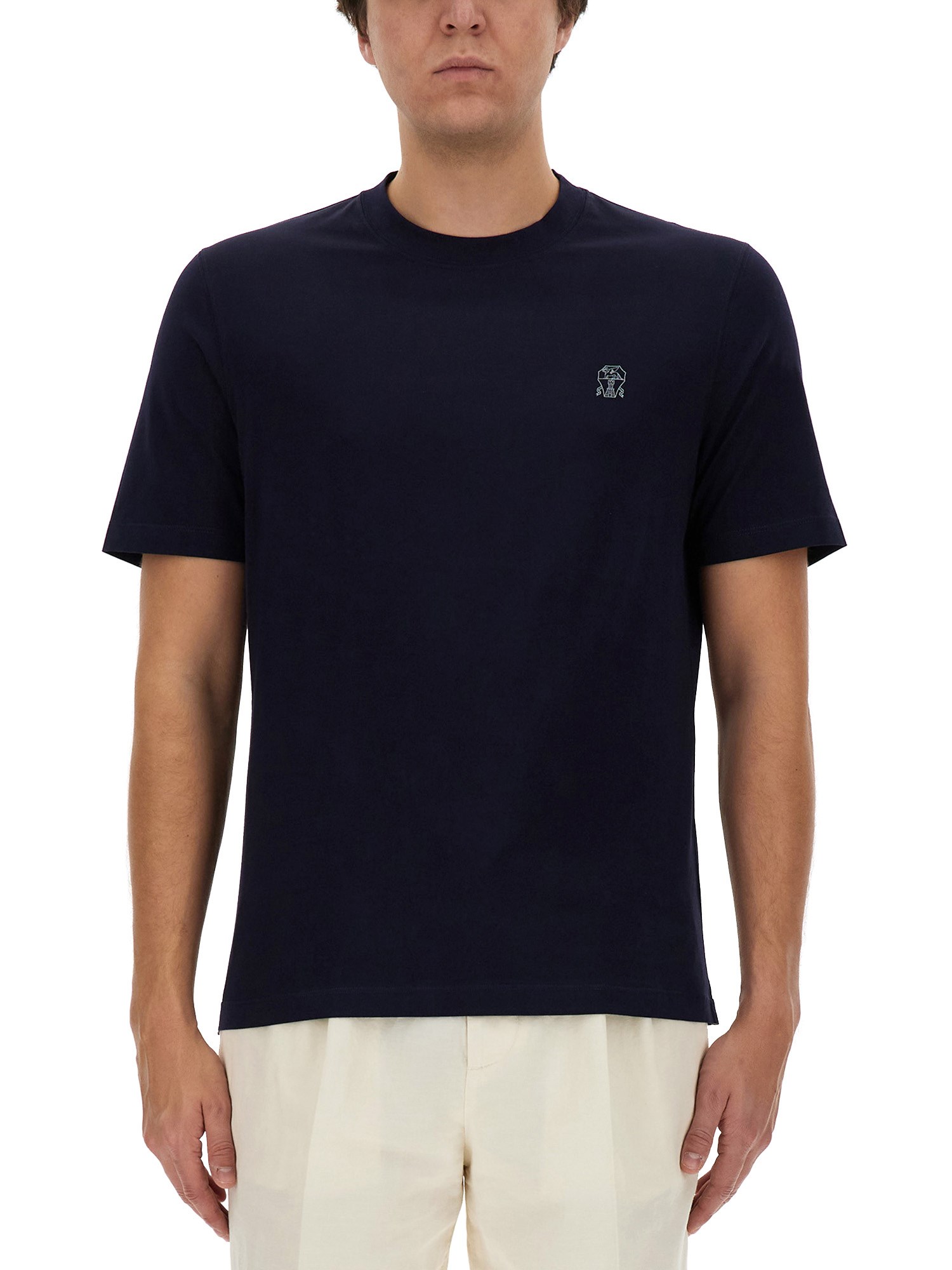 Brunello Cucinelli brunello cucinelli t-shirt with logo