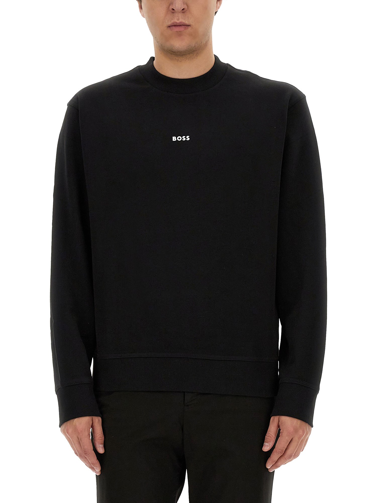 BOSS boss sweatshirt with logo