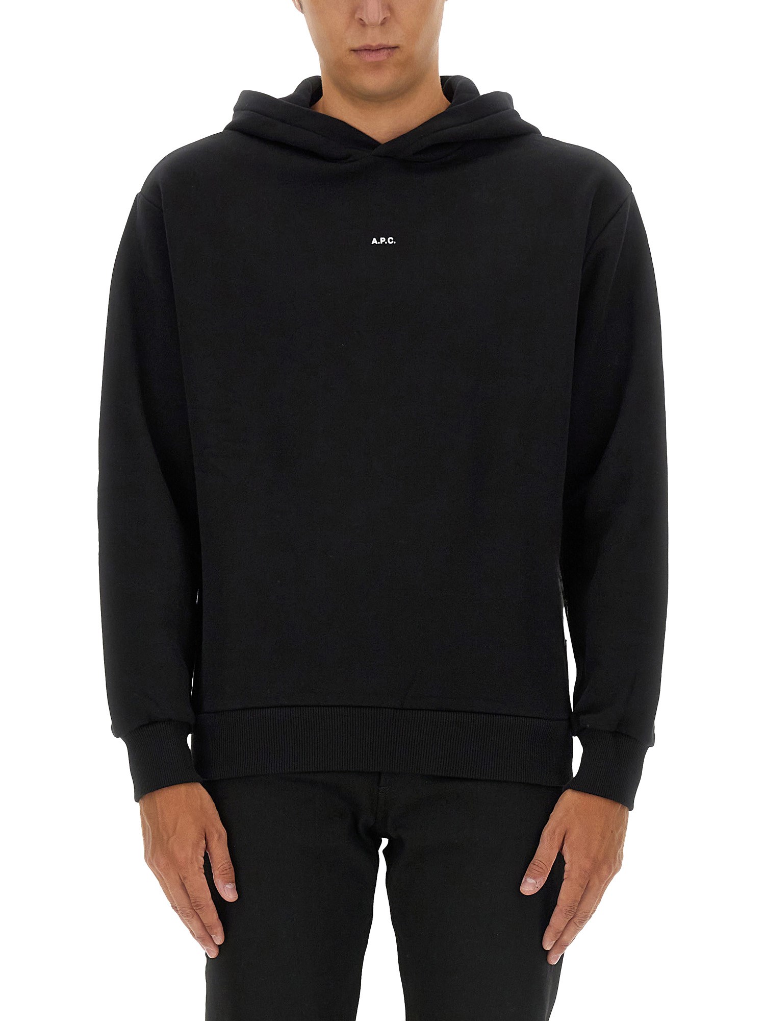 A.P.C. a. p.c. sweatshirt with micro logo