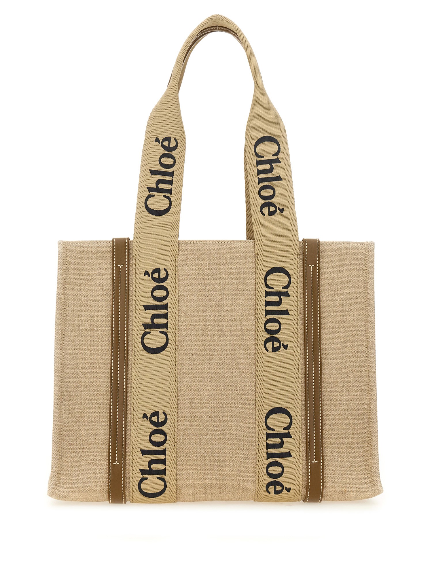  chloe' "woody" tote bag