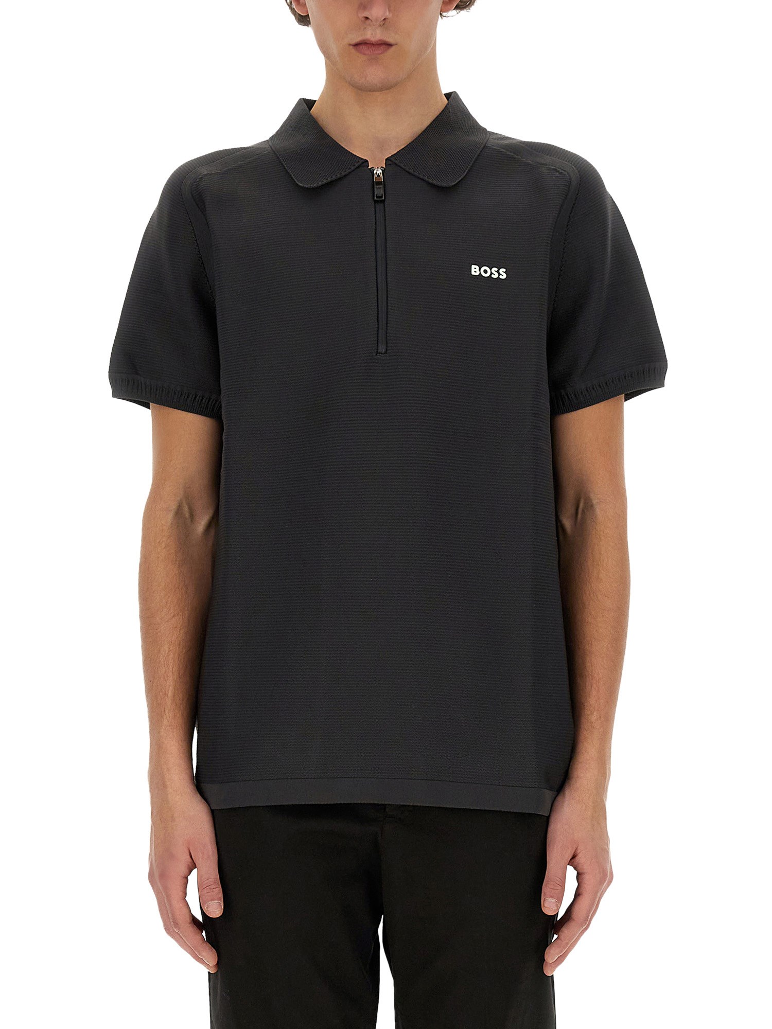 BOSS boss zip polo.