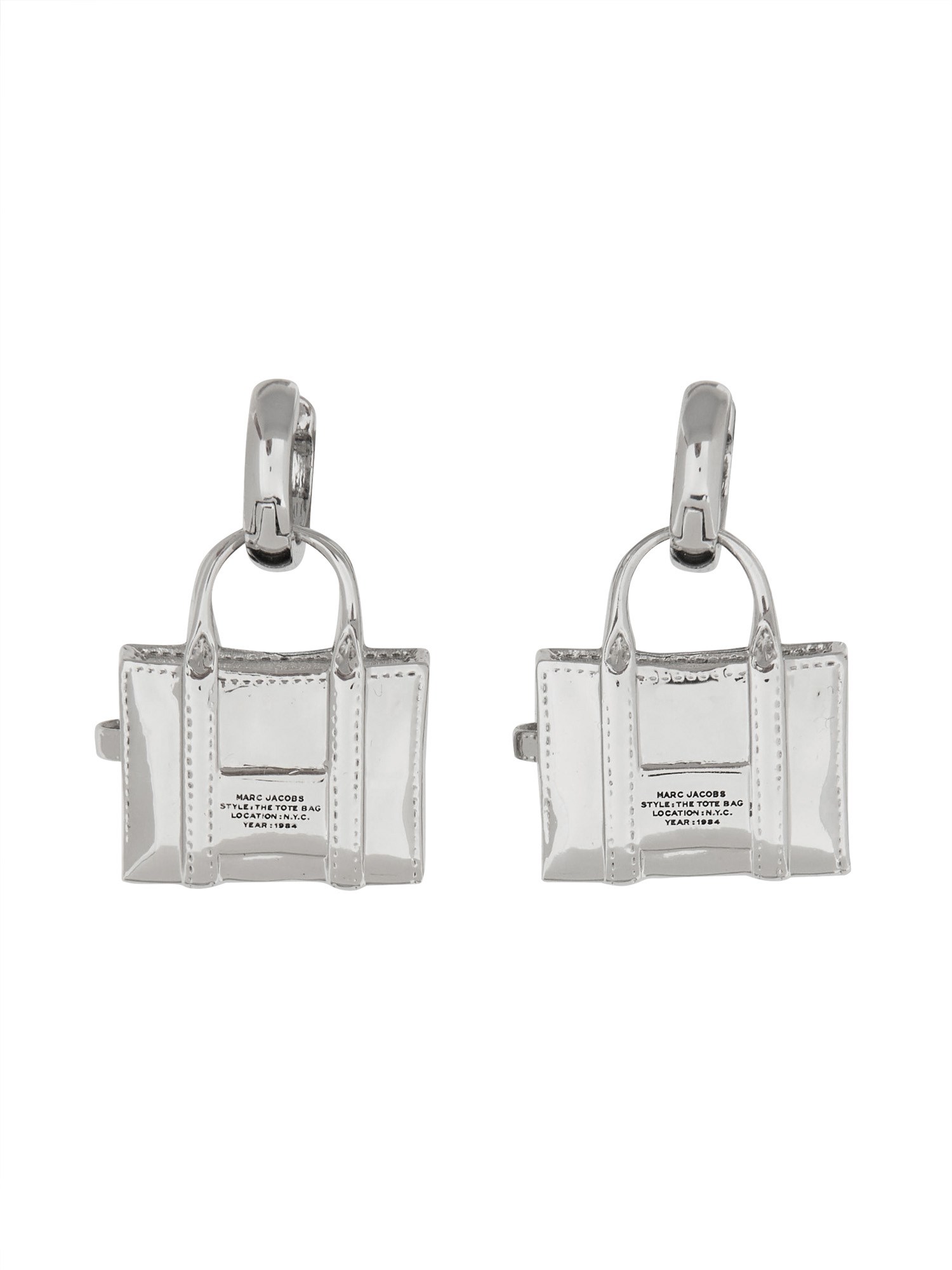 Marc Jacobs marc jacobs mini icon earrings "the tote bag"