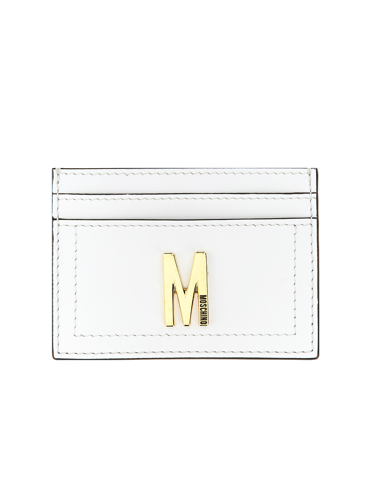 Moschino moschino leather card holder