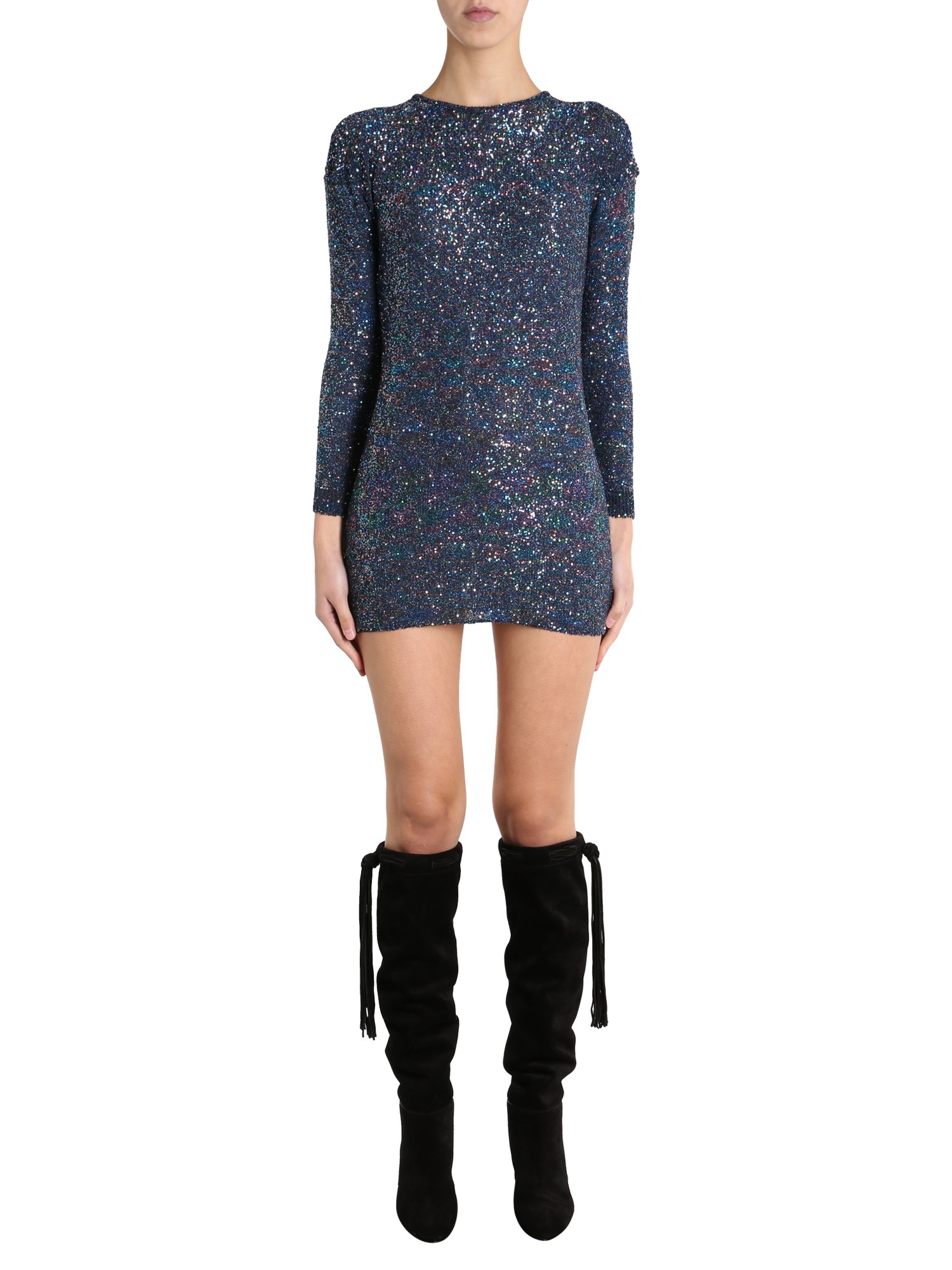 Saint Laurent saint laurent long sleeve dress