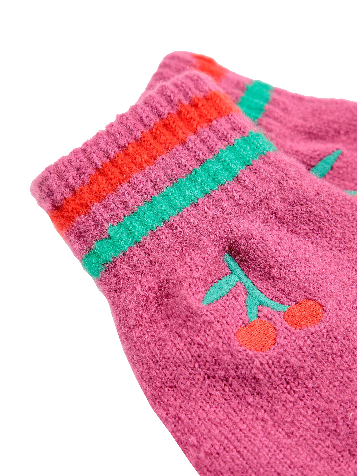 Bobo Choses bobo choses cherry knitted gloves