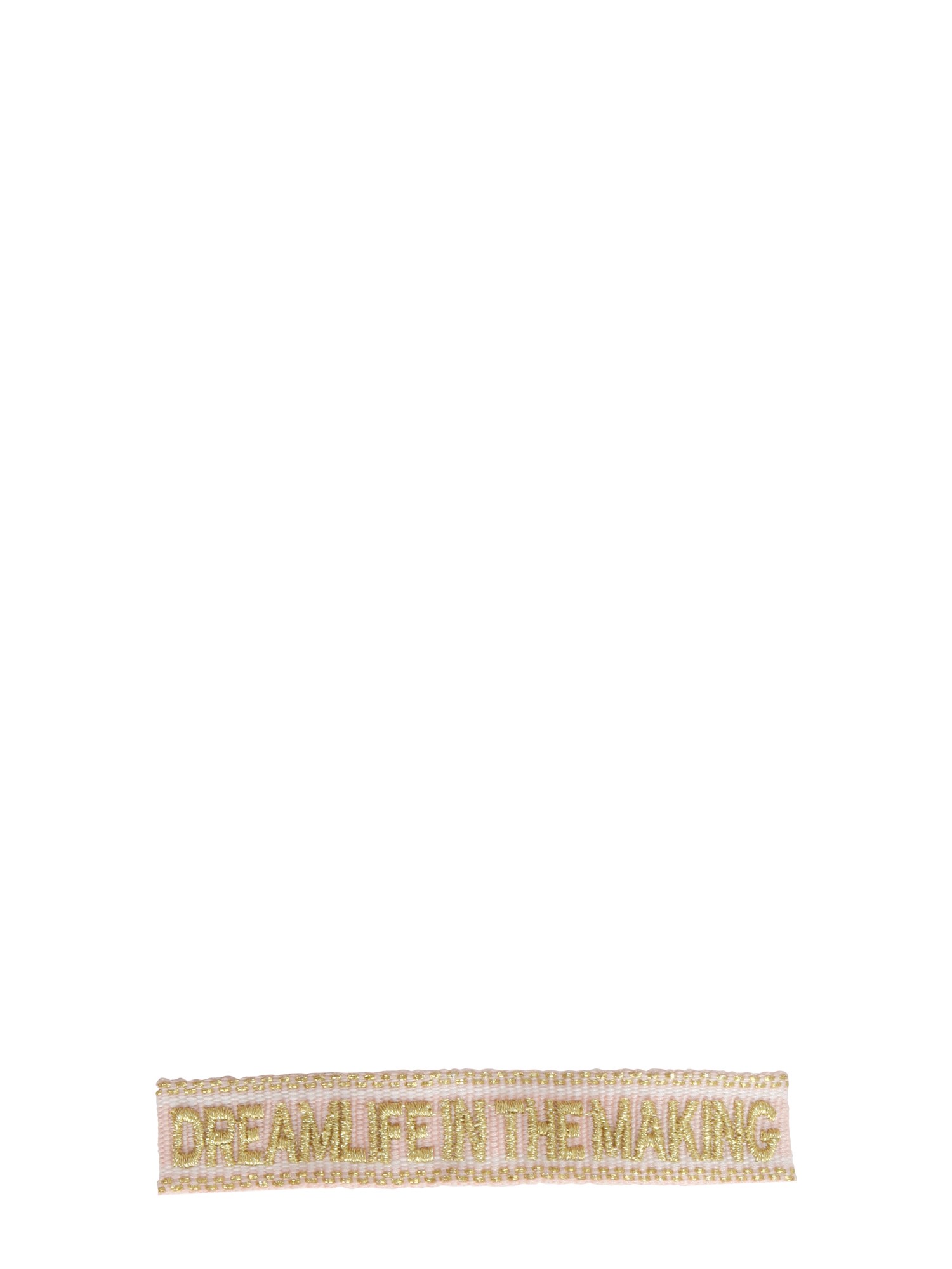 label k label k braided fabric bracelet