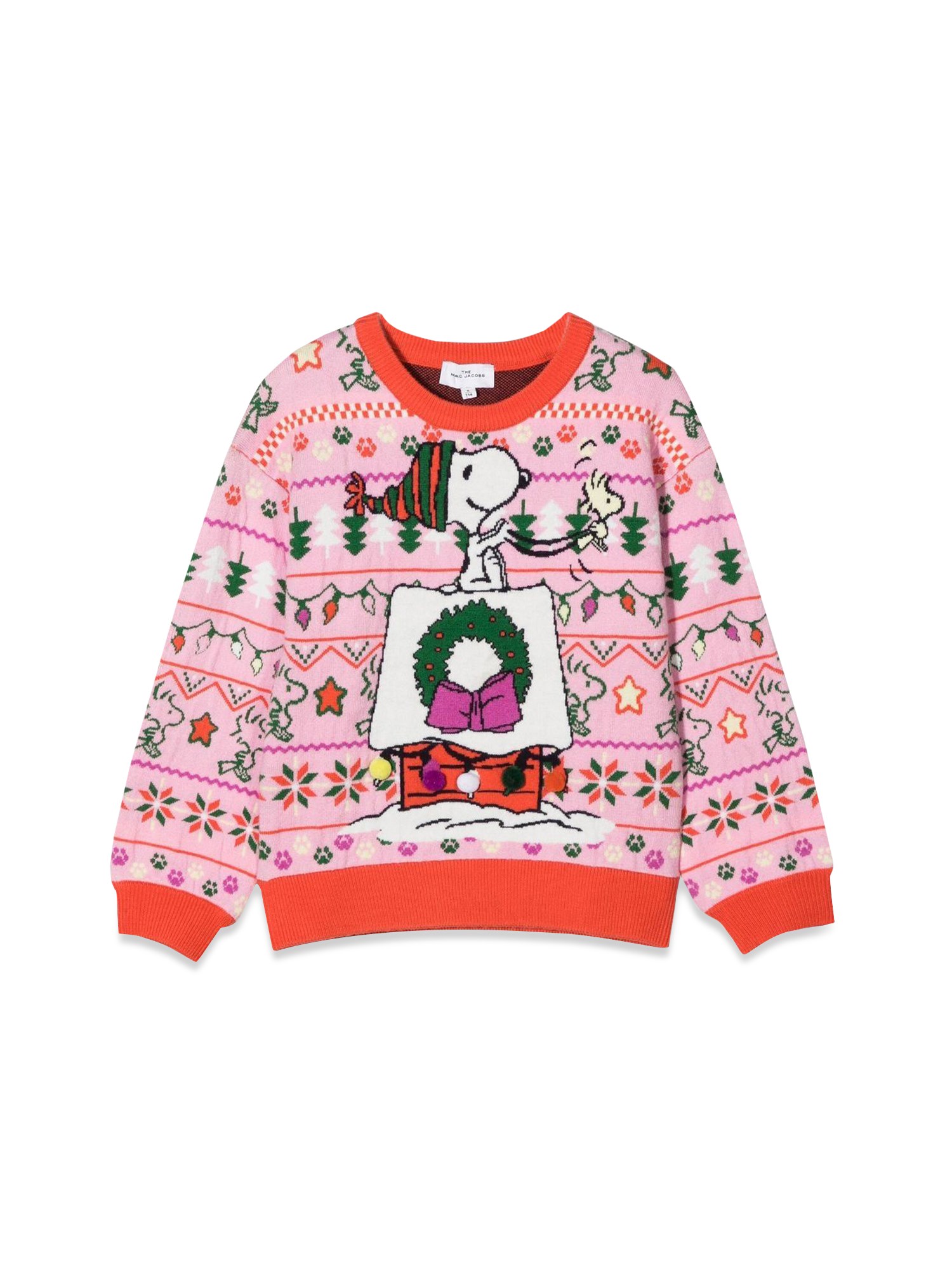 Marc Jacobs marc jacobs christmas peanuts christmas crewneck sweater