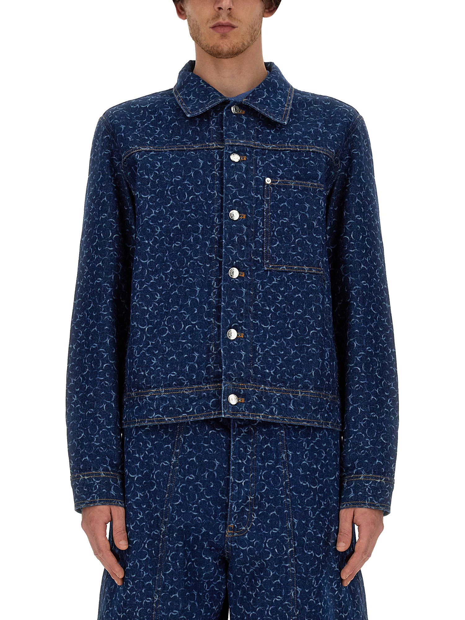 Maison Kitsuné maison kitsuné denim jacket