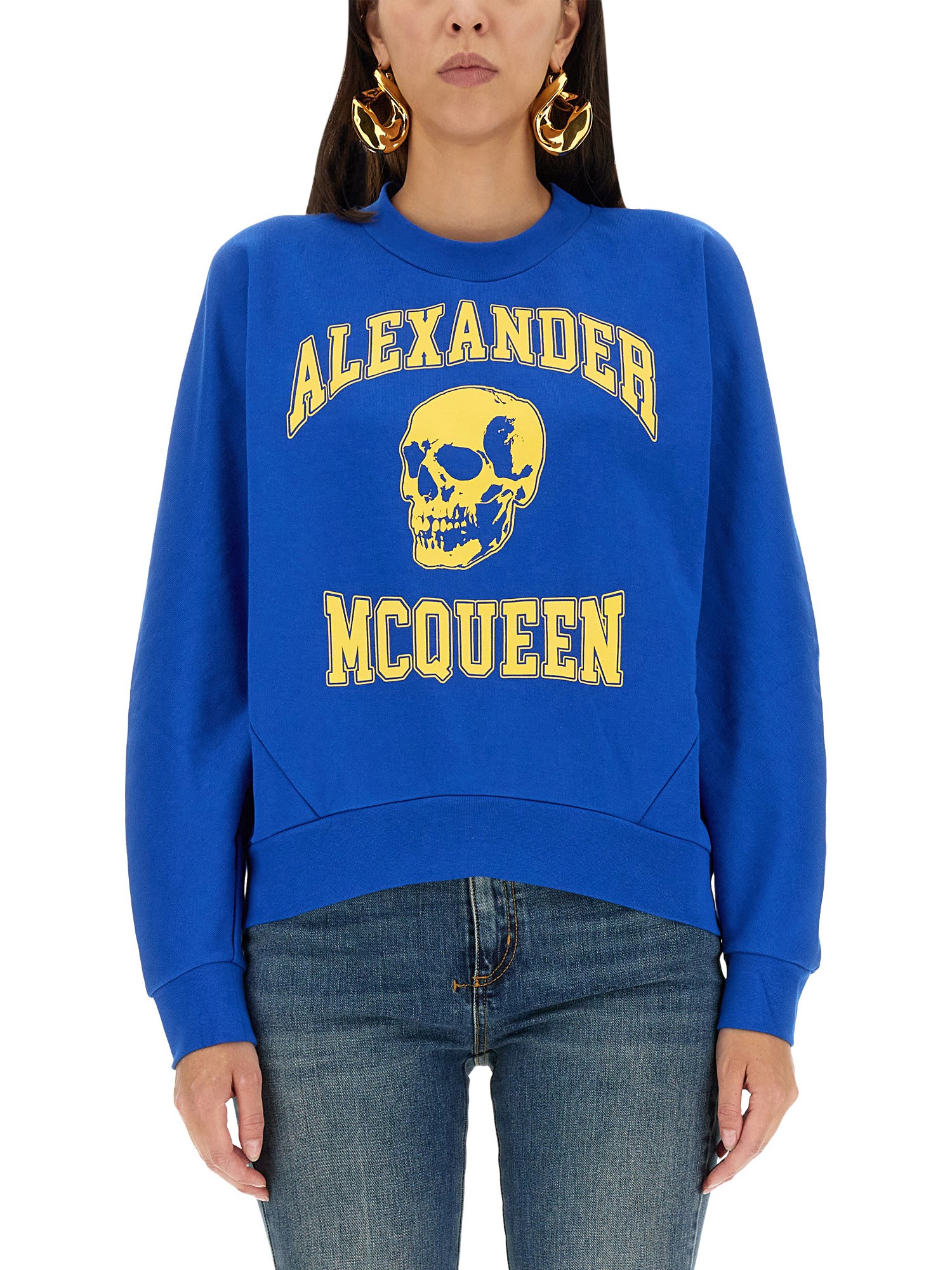 Alexander McQueen alexander mcqueen varsiity skull sweatshirt