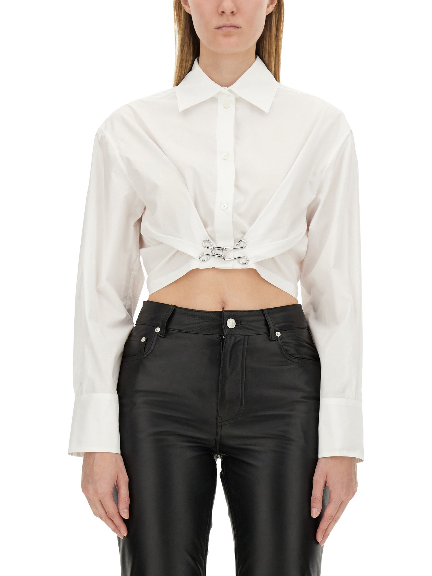 Moschino Jeans moschino jeans cropped shirt