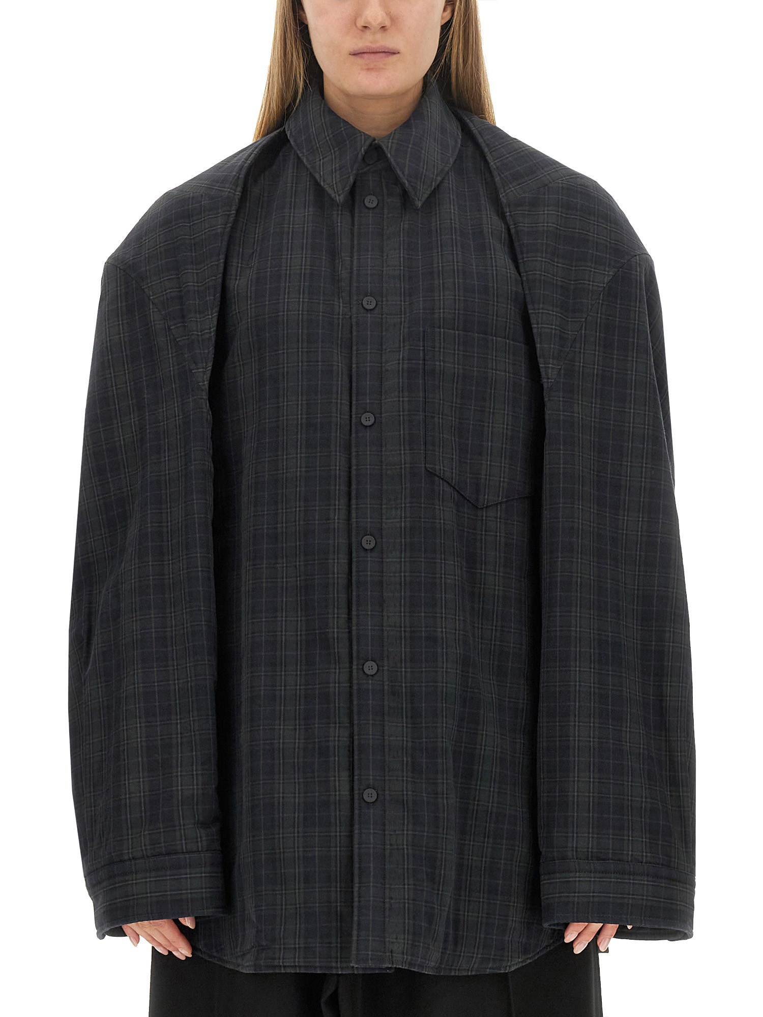 Balenciaga balenciaga detachable shirt