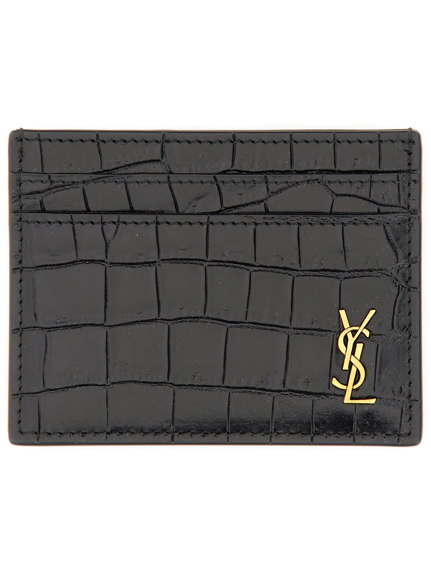 Saint Laurent saint laurent monogram card holder