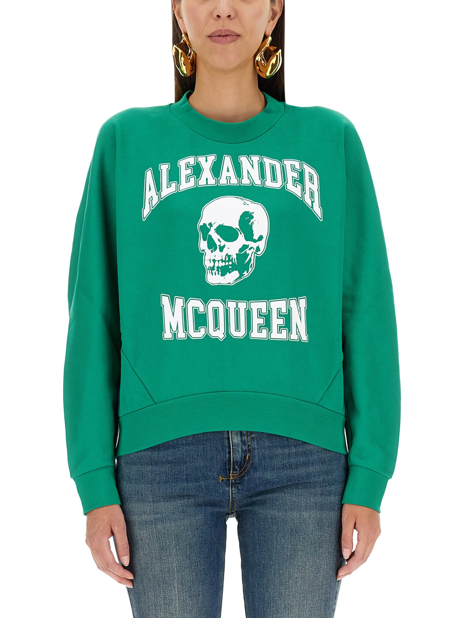 Alexander McQueen alexander mcqueen varsiity skull sweatshirt