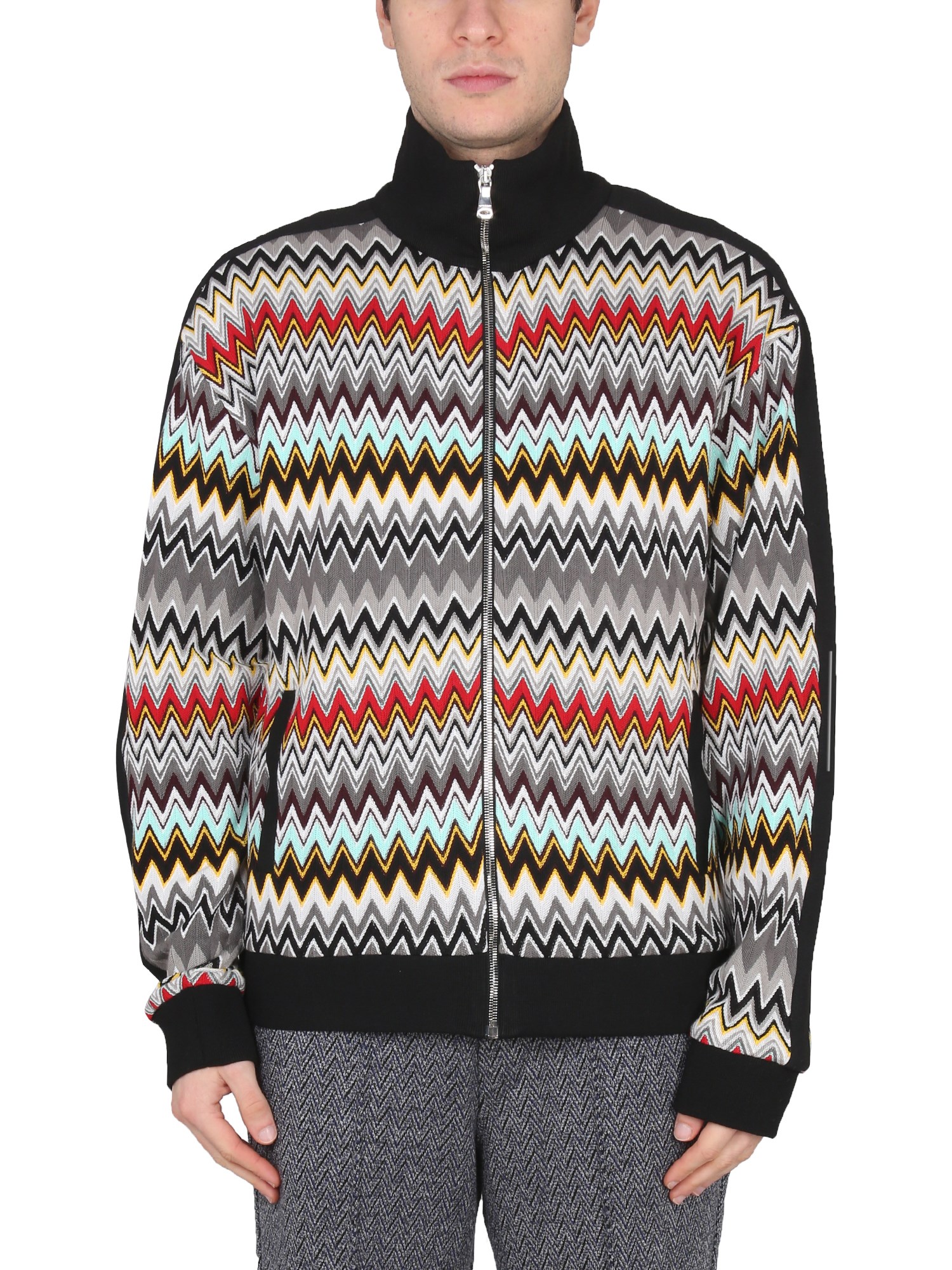 Missoni missoni zip sweatshirt.