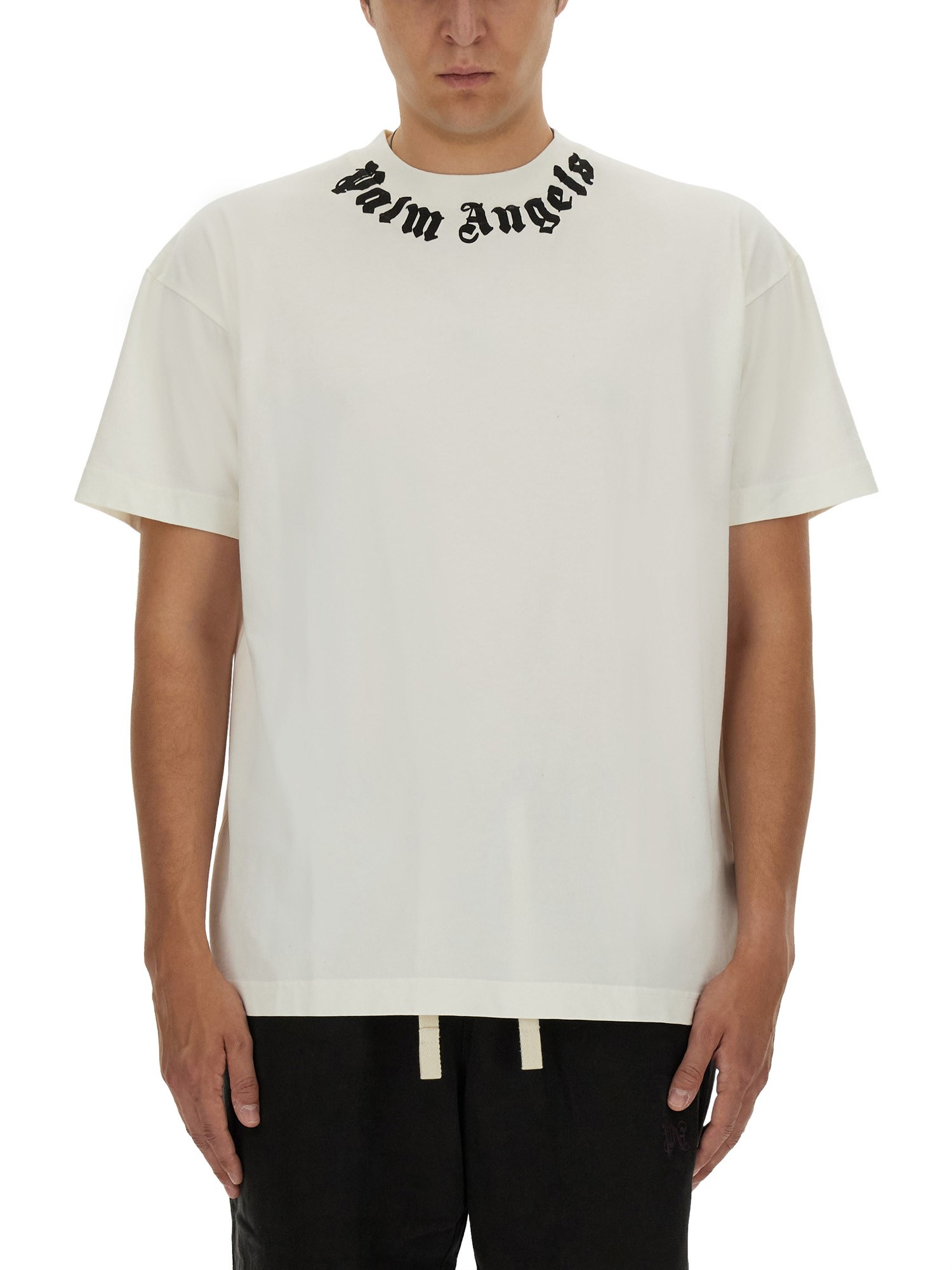 PALM ANGELS palm angels t-shirt with logo