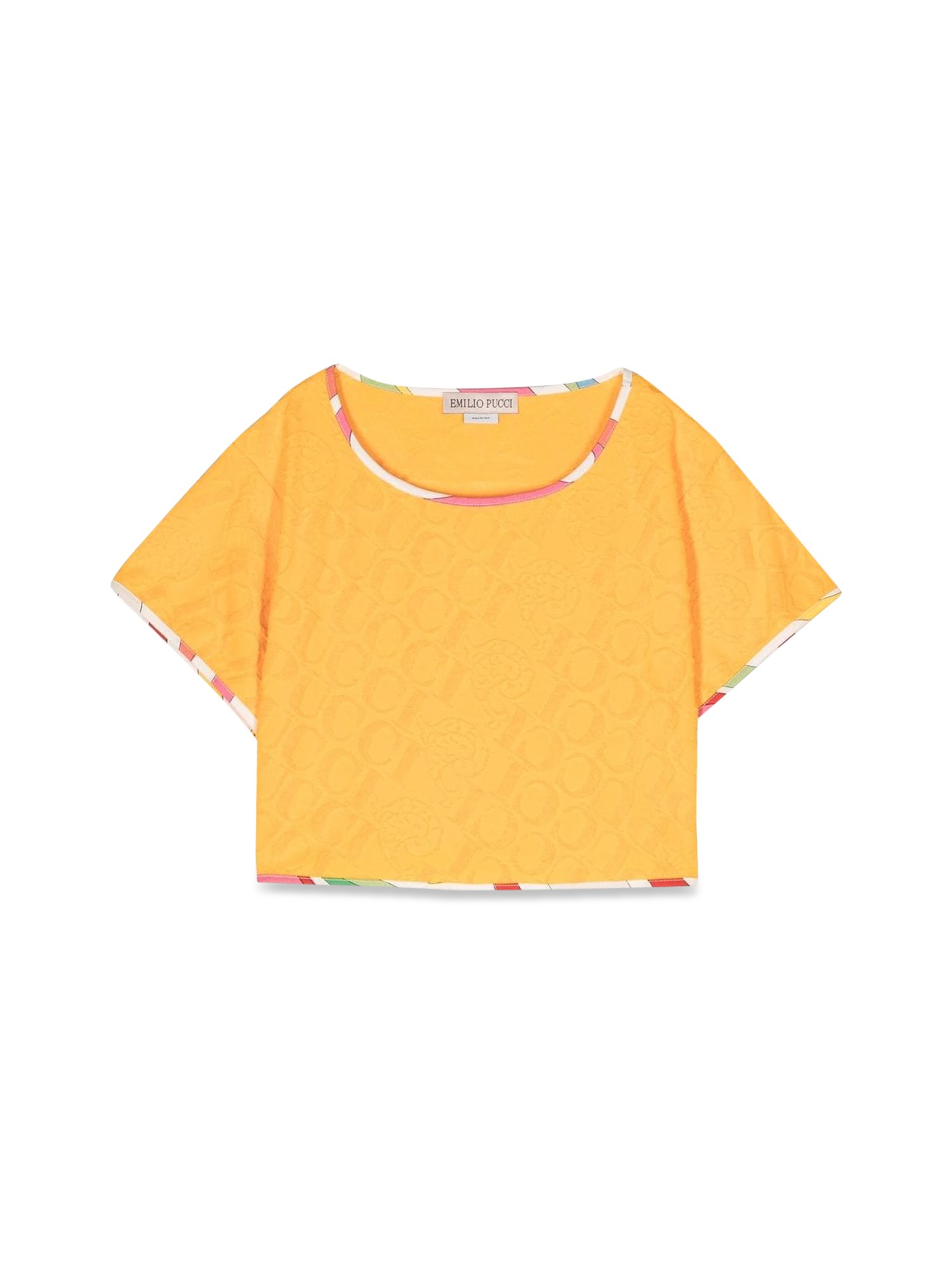 Emilio Pucci emilio pucci cropped t-shirt