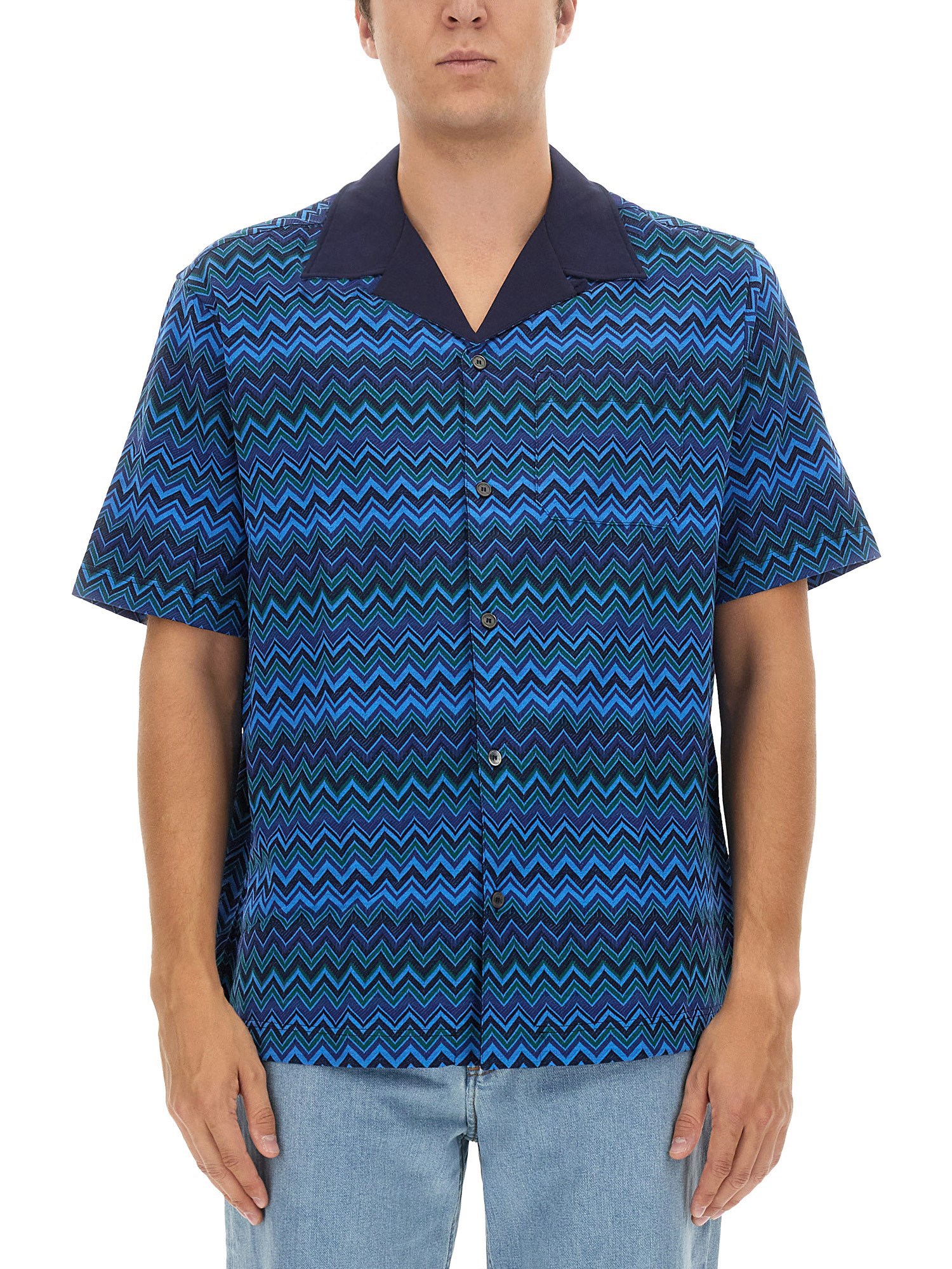 Missoni missoni jacquard shirt