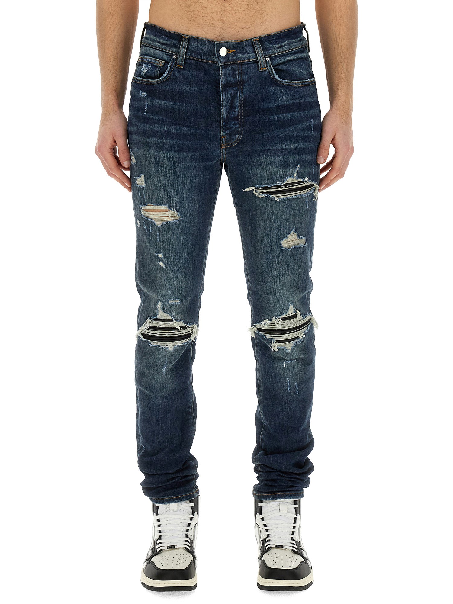 Amiri amiri mx1 distressed jeans