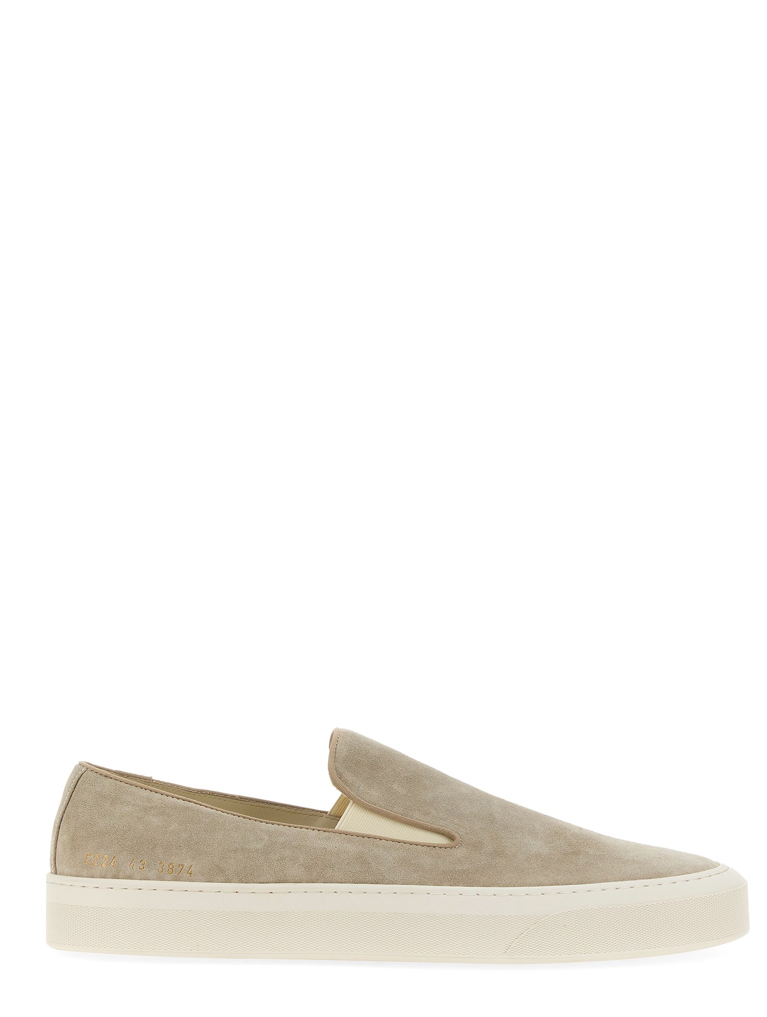 COMMON PROJECTS common projects suede slip-on sneaker