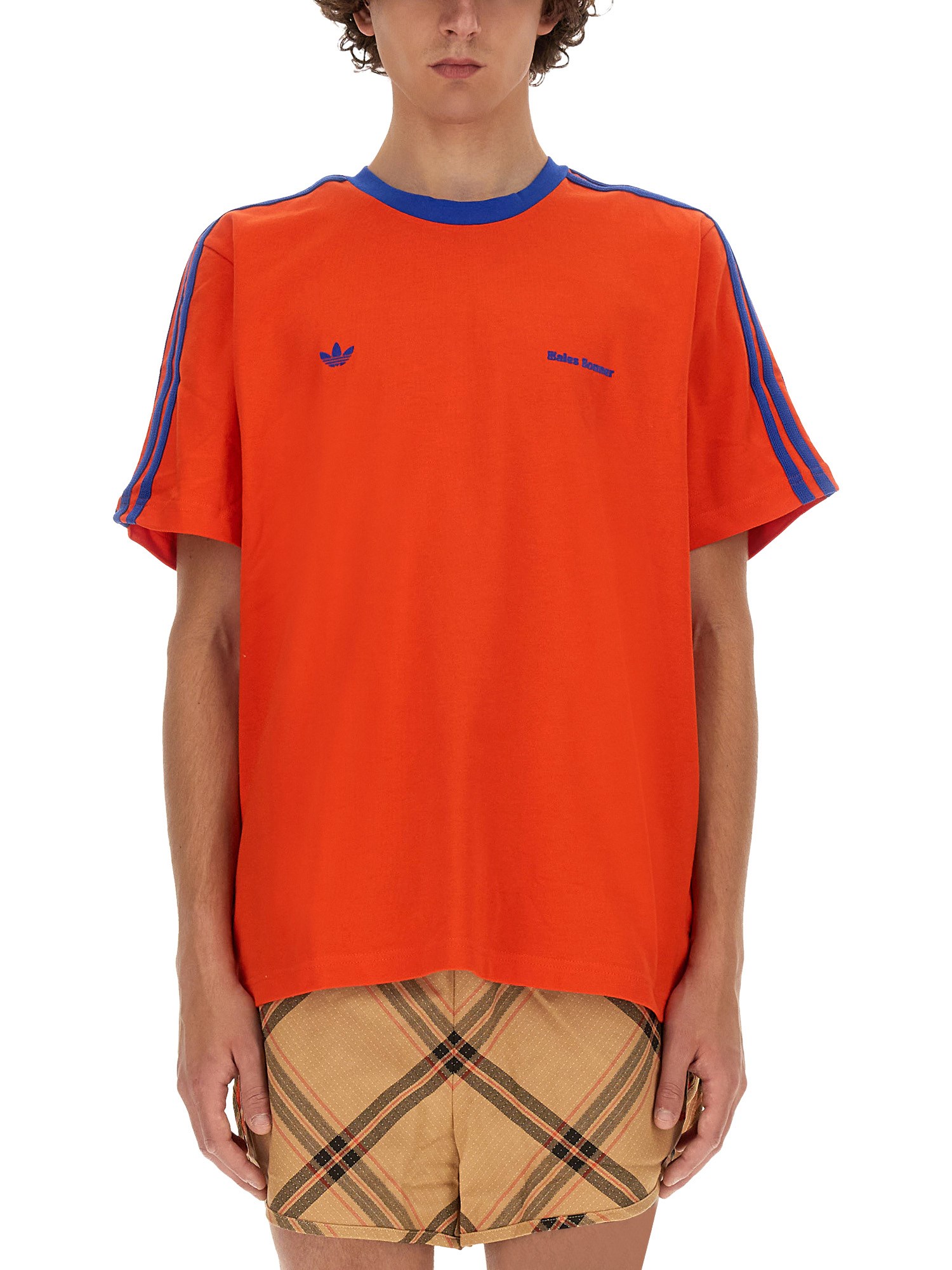 adidas x wales bonner adidas x wales bonner t-shirt with logo