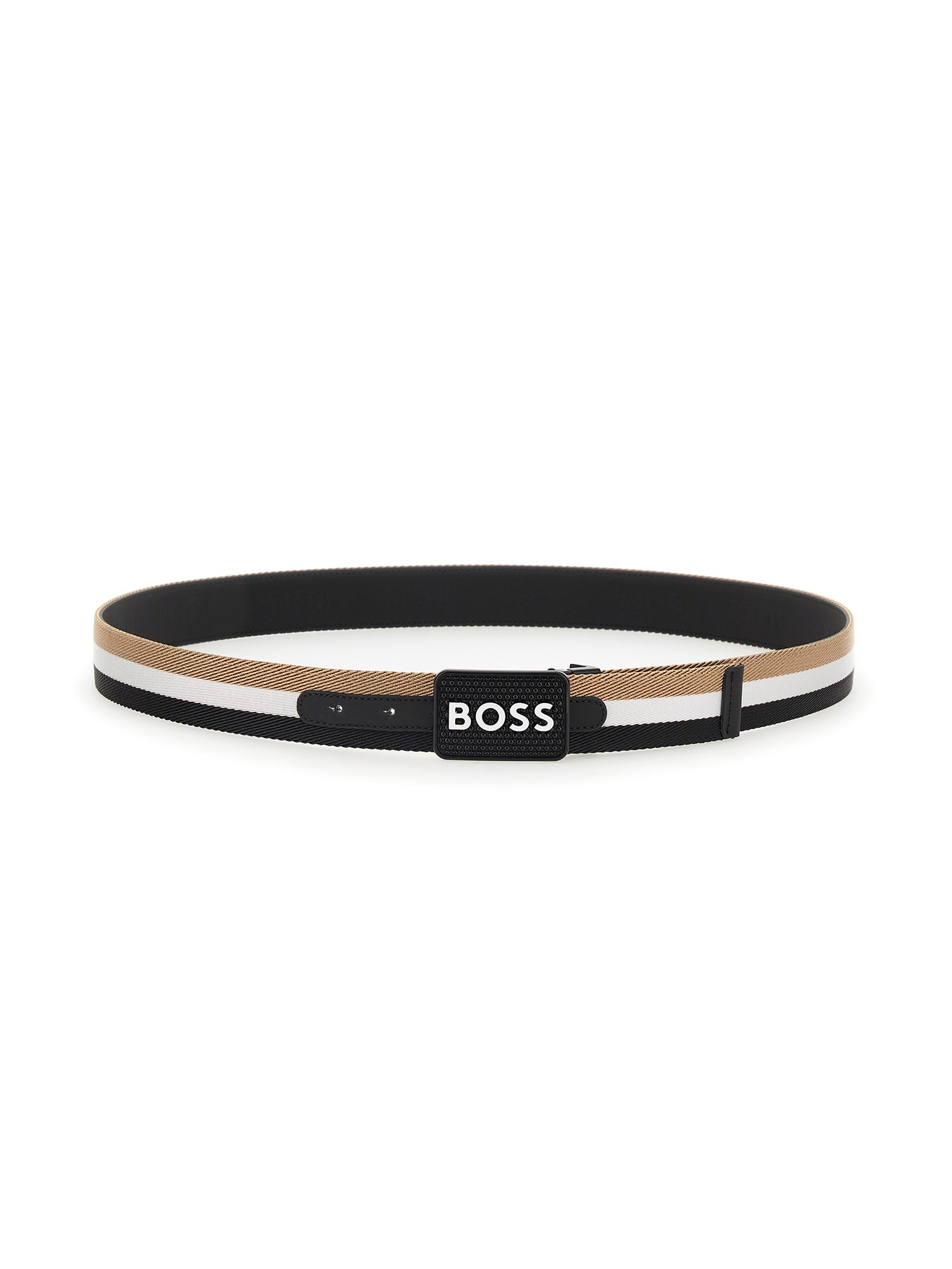 BOSS boss belt with logo