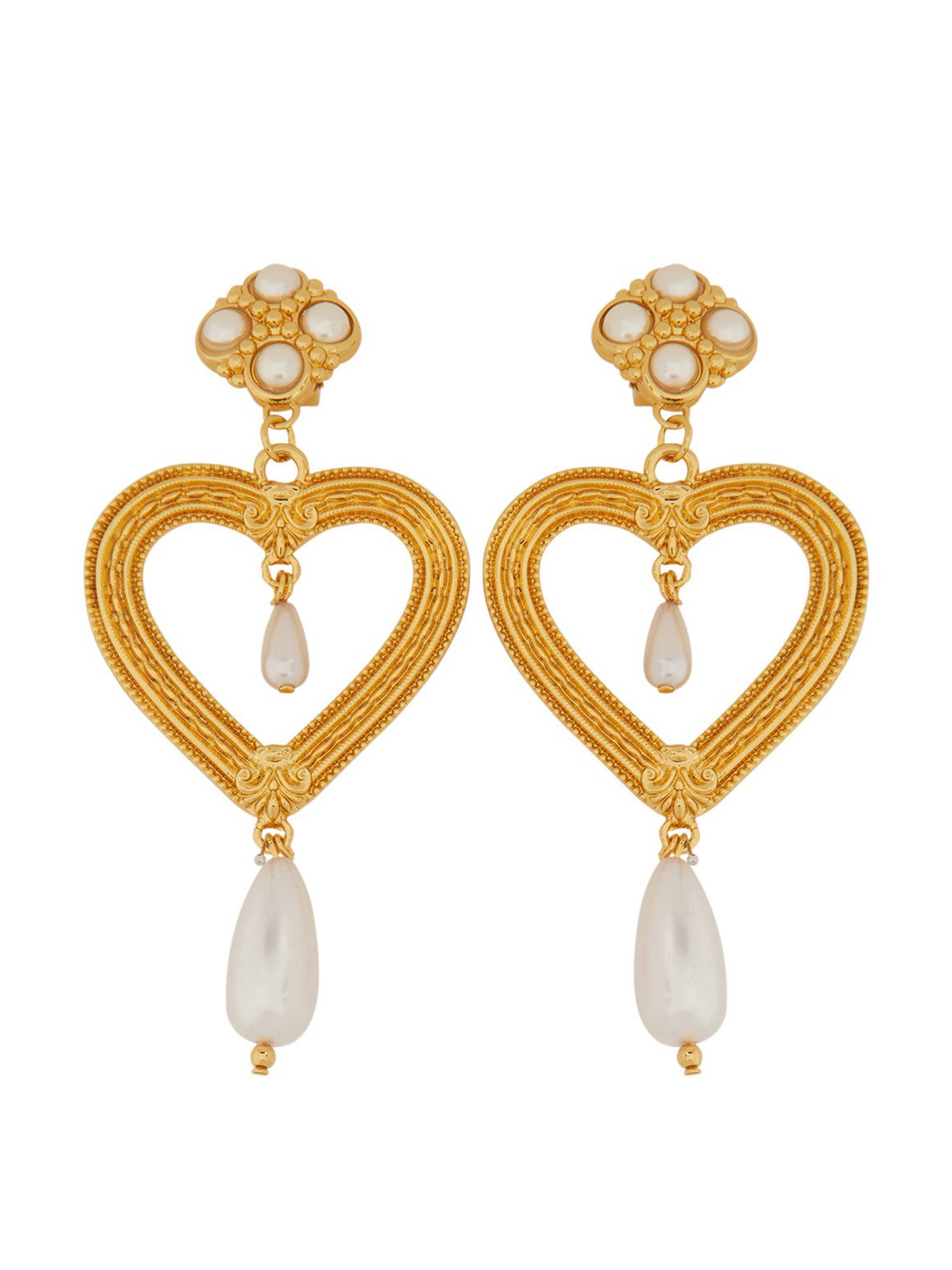 Moschino moschino earrings "heart"