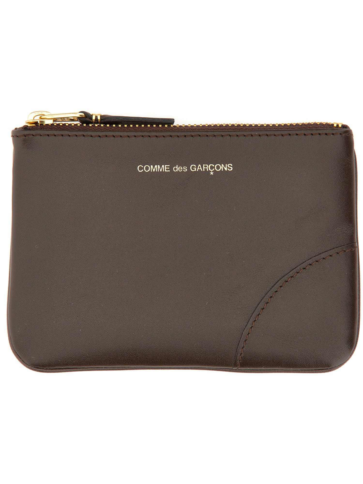 COMME DES GARCONS WALLET comme des garcons wallet small clutch with zipper