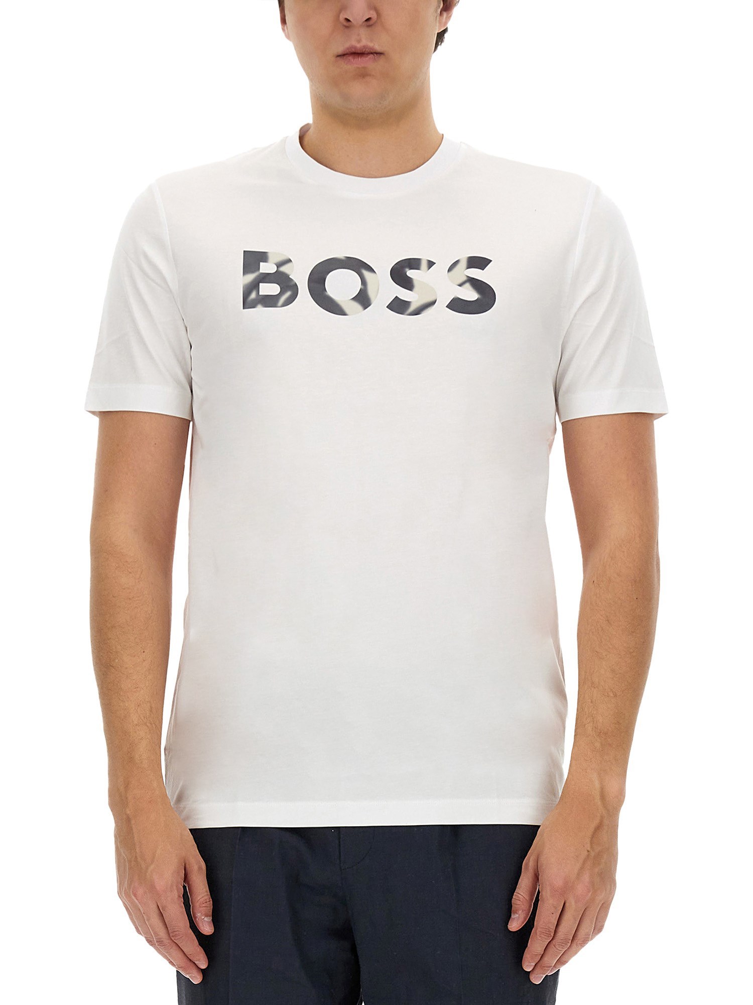 BOSS boss t-shirt with logo