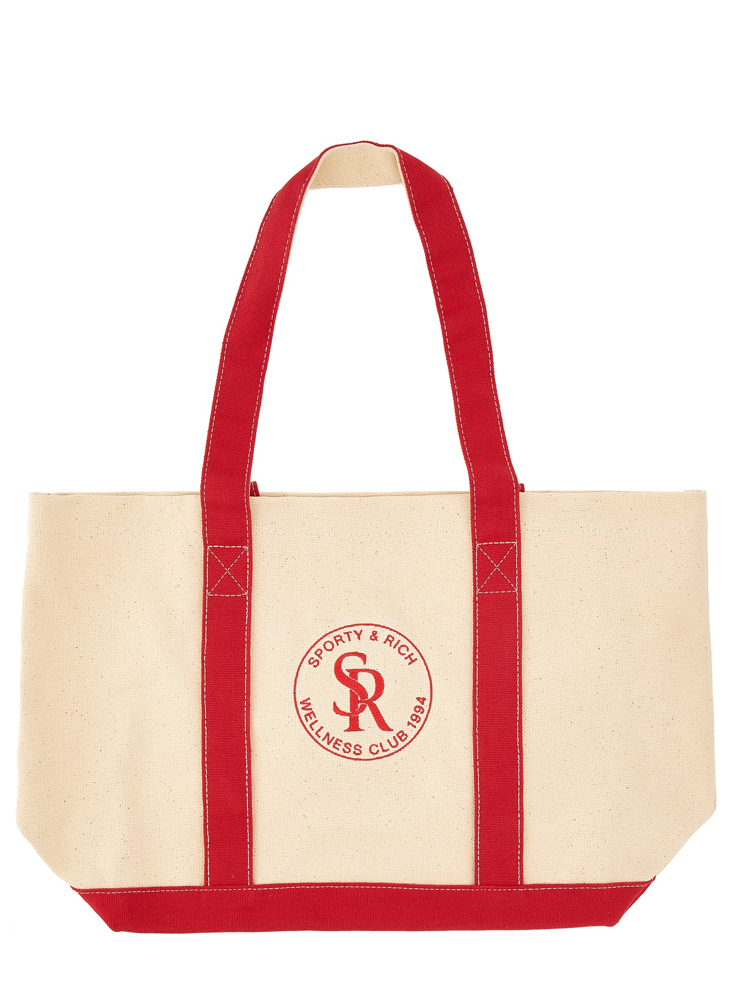 Sporty & Rich sporty & rich tote bag with logo