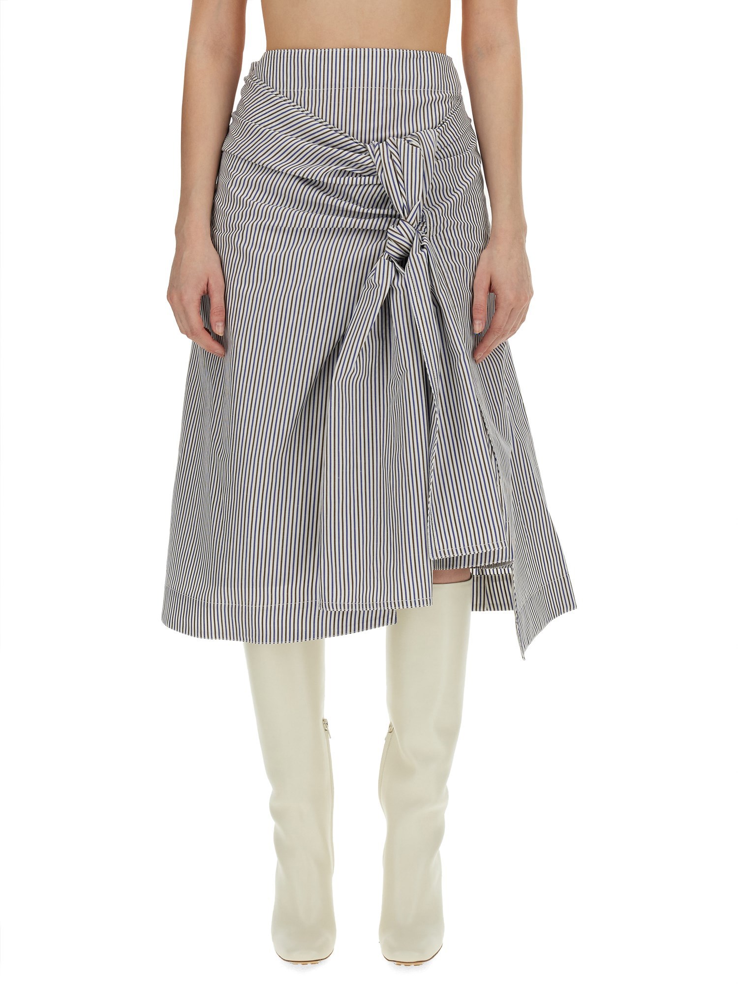 Bottega Veneta bottega veneta skirt with bow