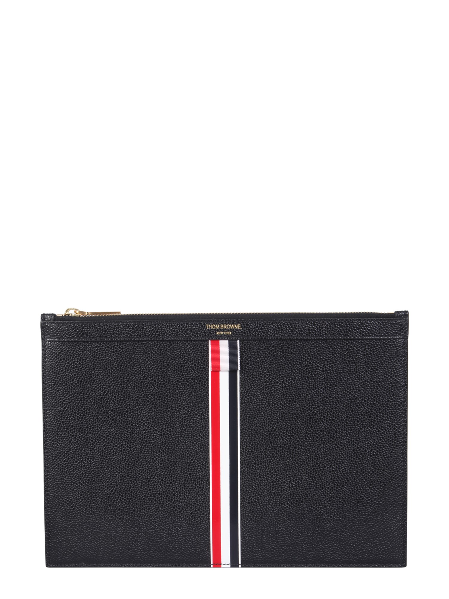 Thom Browne thom browne leather clutch