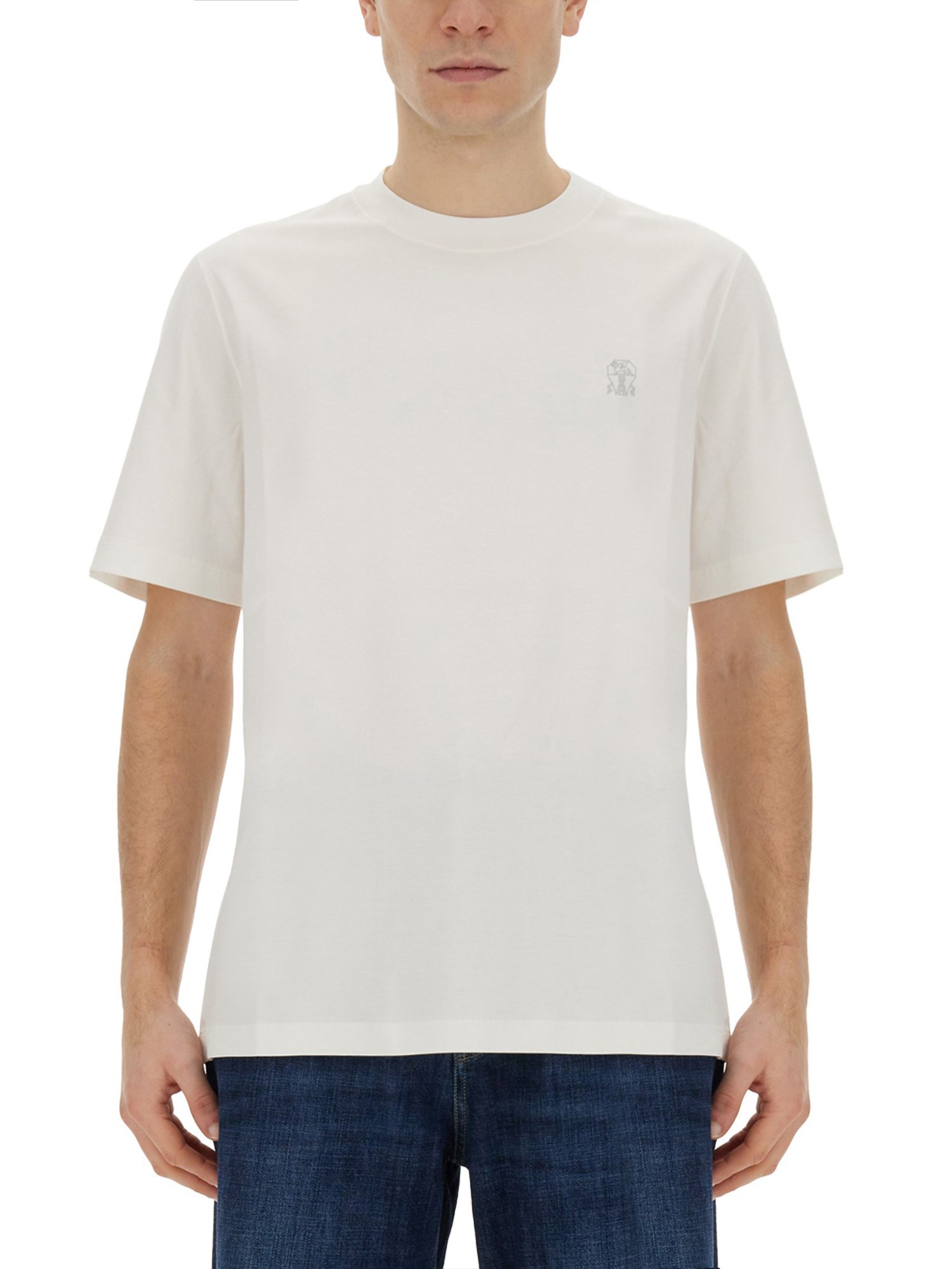 Brunello Cucinelli brunello cucinelli t-shirt with logo